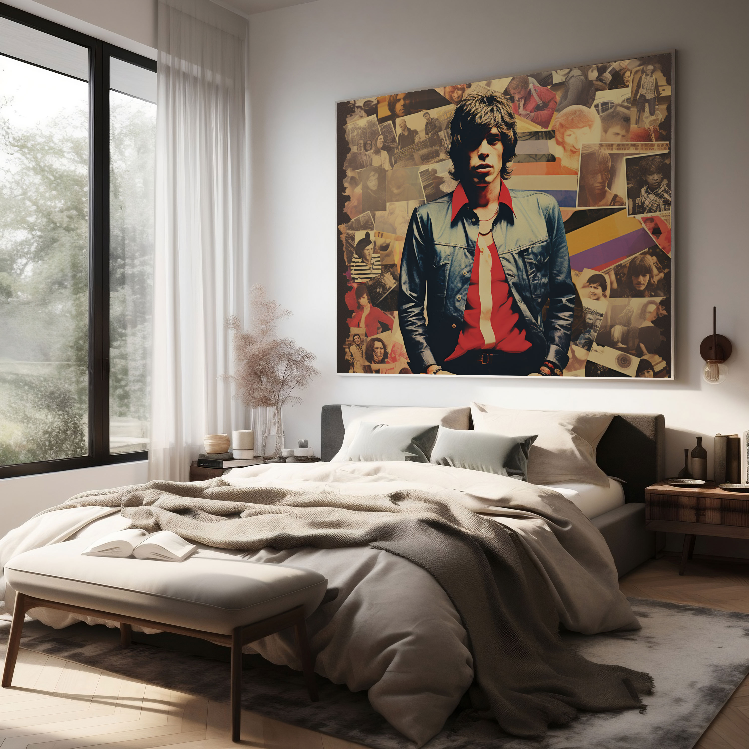 Rolling Stones Wall Art - Rolling Stones, Home Decoration, Vintage Album Covers, Rolling Stones