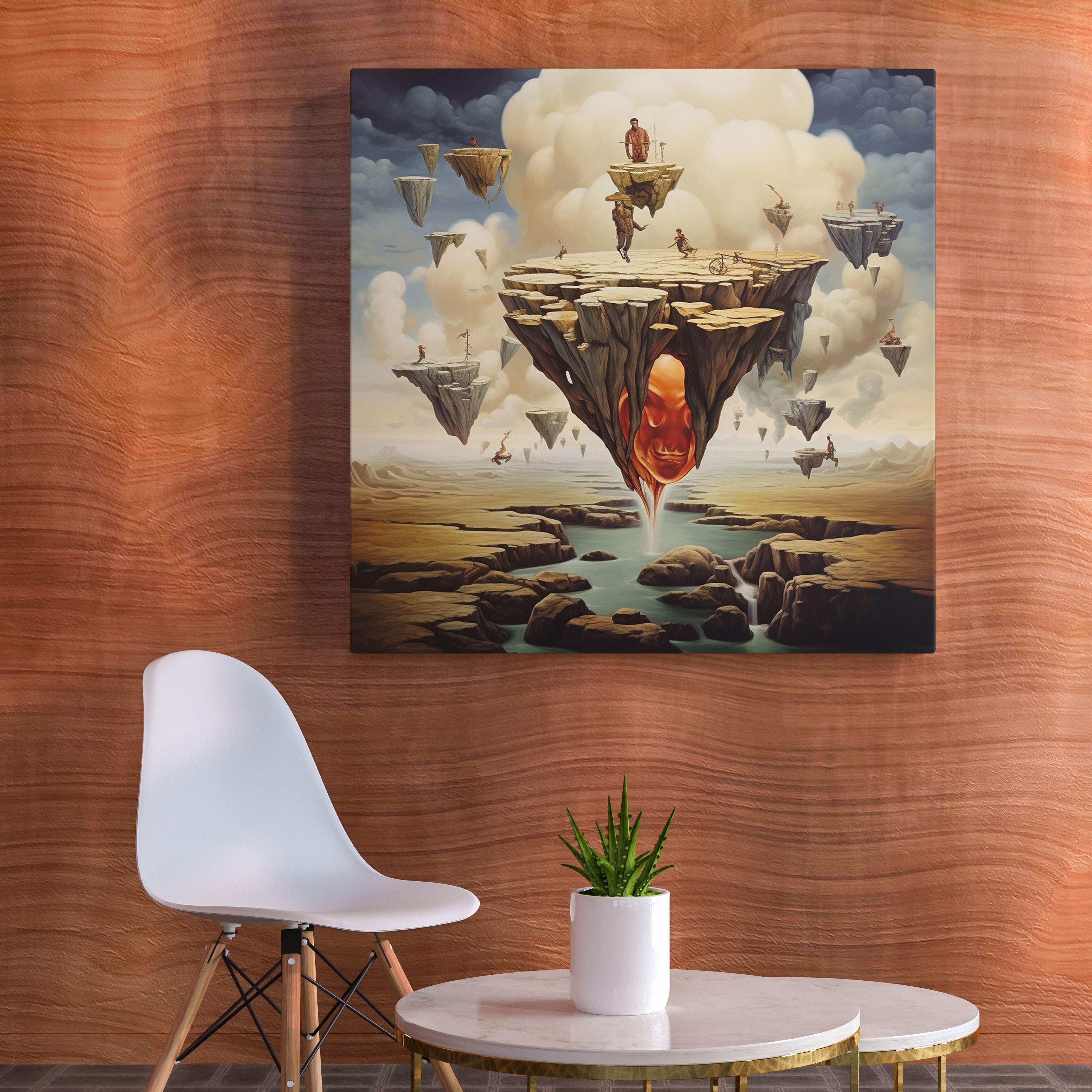 Rolling Stones Canvas Print - Surreal Artwork - Rolling Stones, Canvas Print, Home Decoration, Surreal Artwork