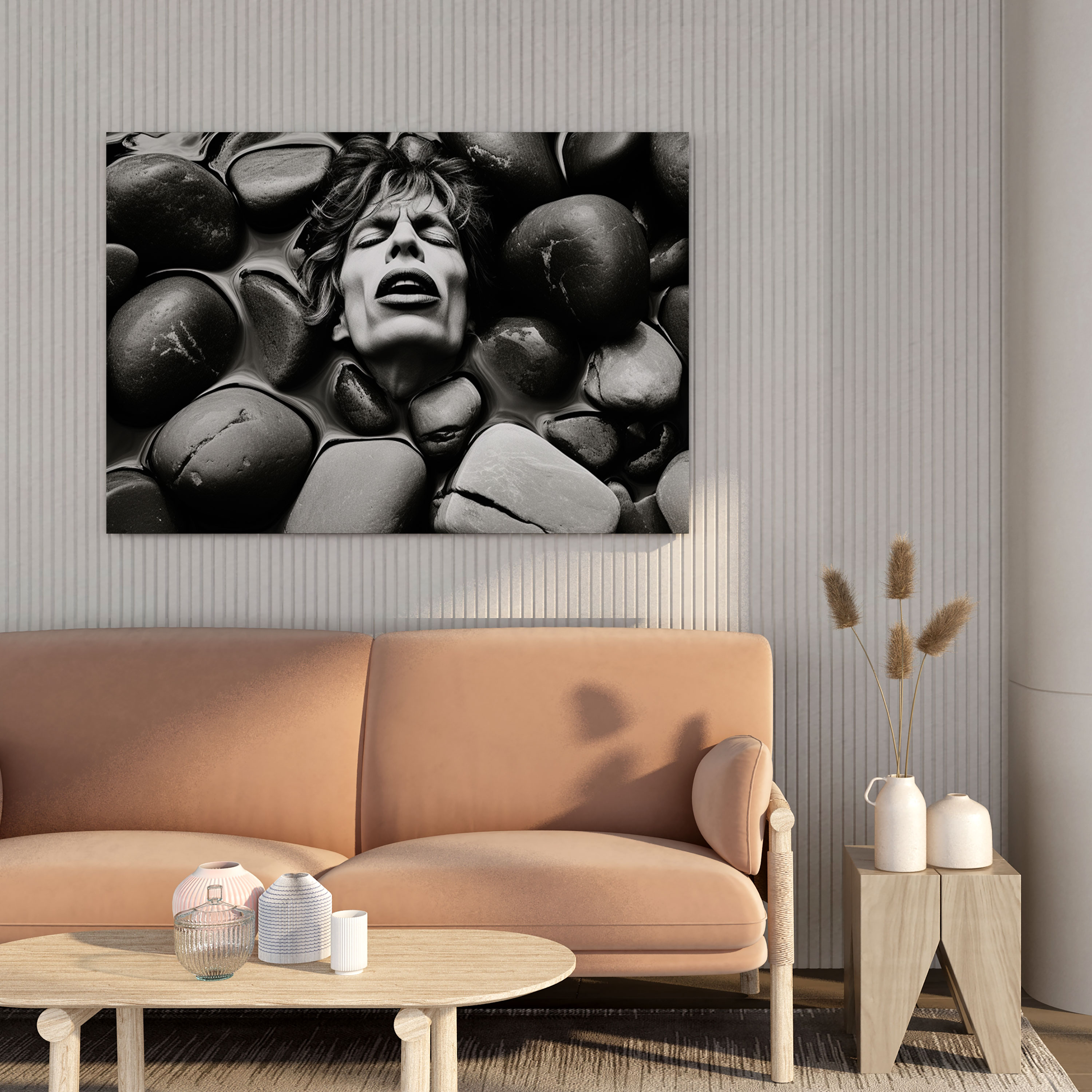 Rolling Stones Wall Art - Rolling Stones, Raw, Black And White Photography, Wall Art