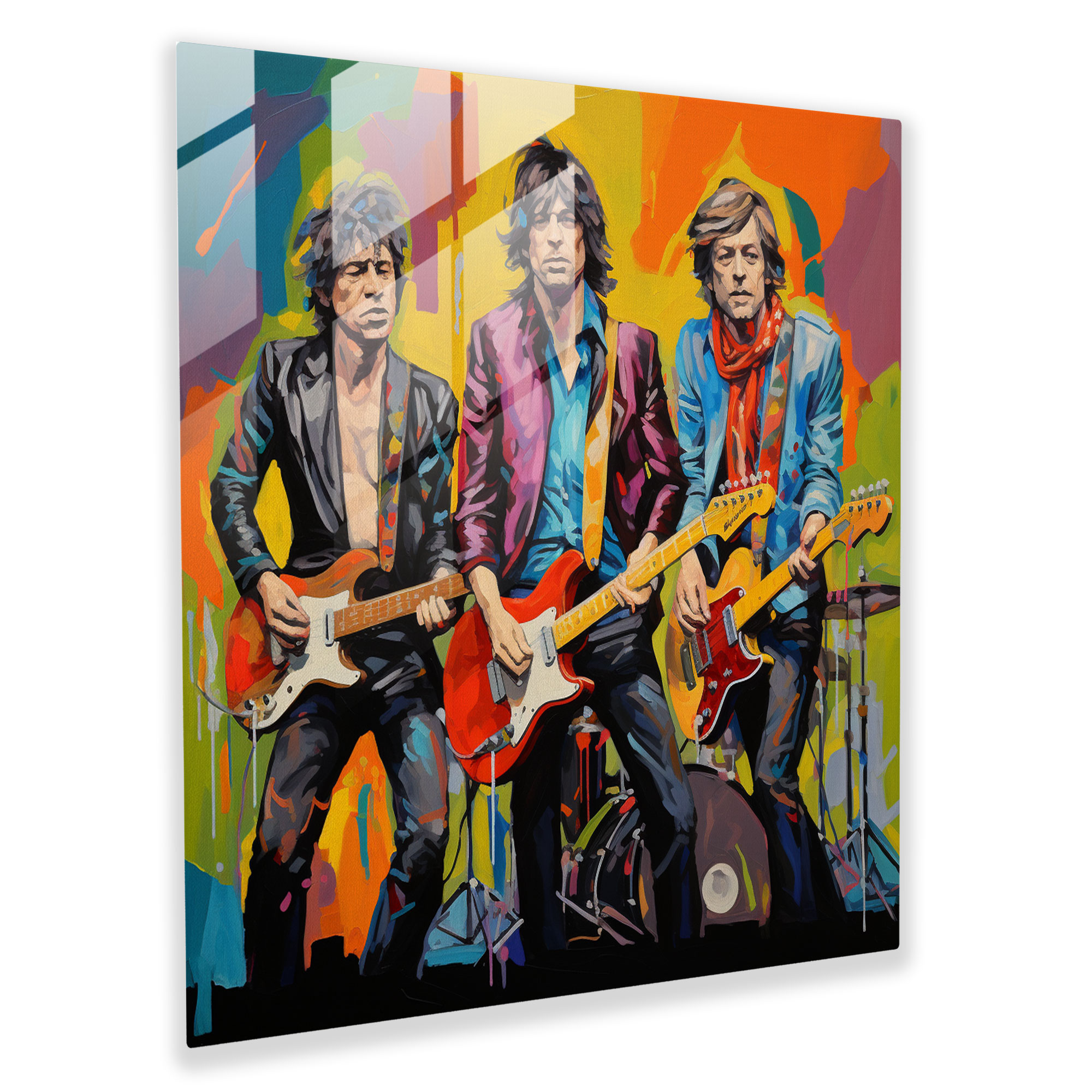 Rolling Stones Glass Print - Rolling Stones, Glass Print, Rolling Stones, Home Decoration