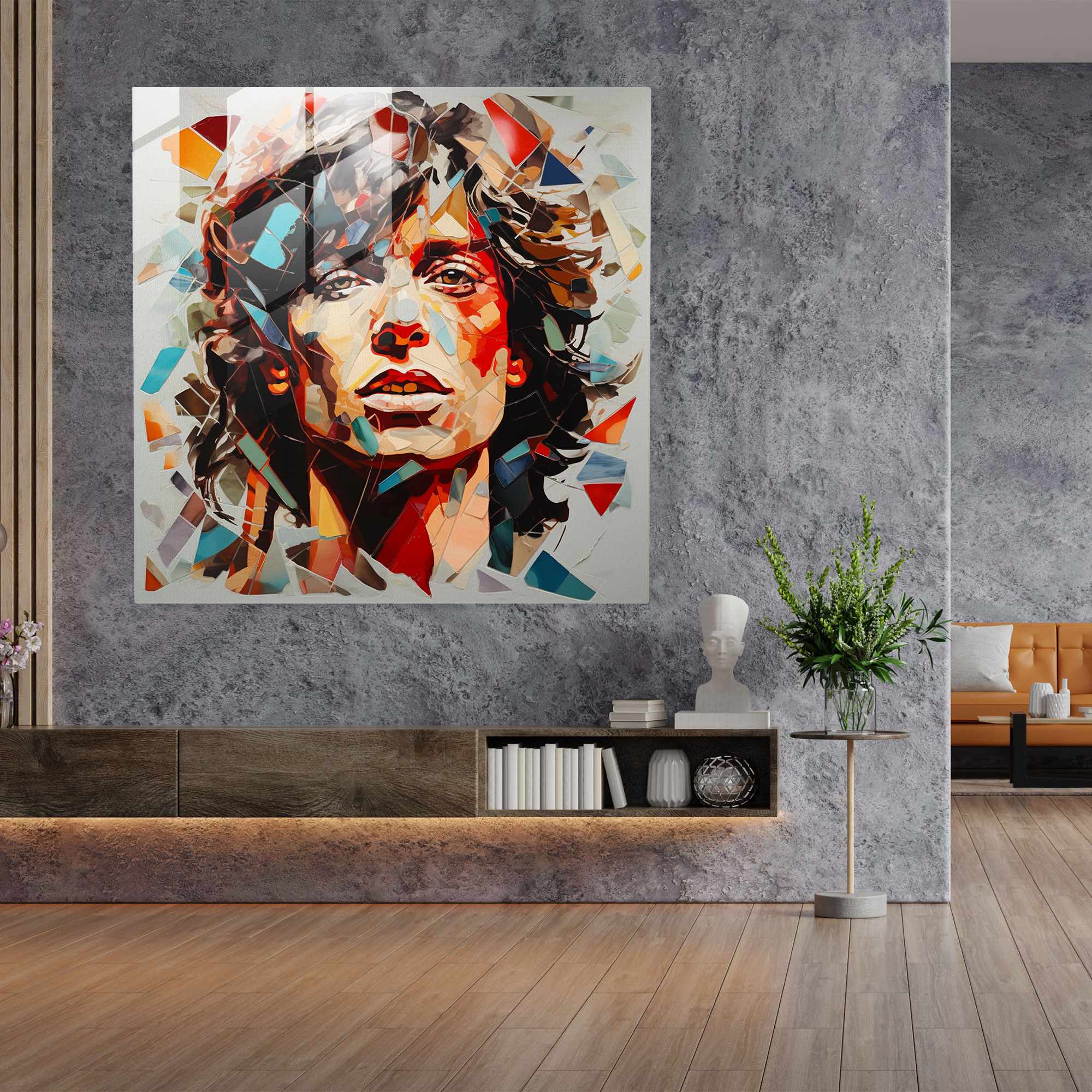 Rolling Stones Glass Print - Rolling Stones, Glass Wall Art, Rolling Stones, Home Decoration