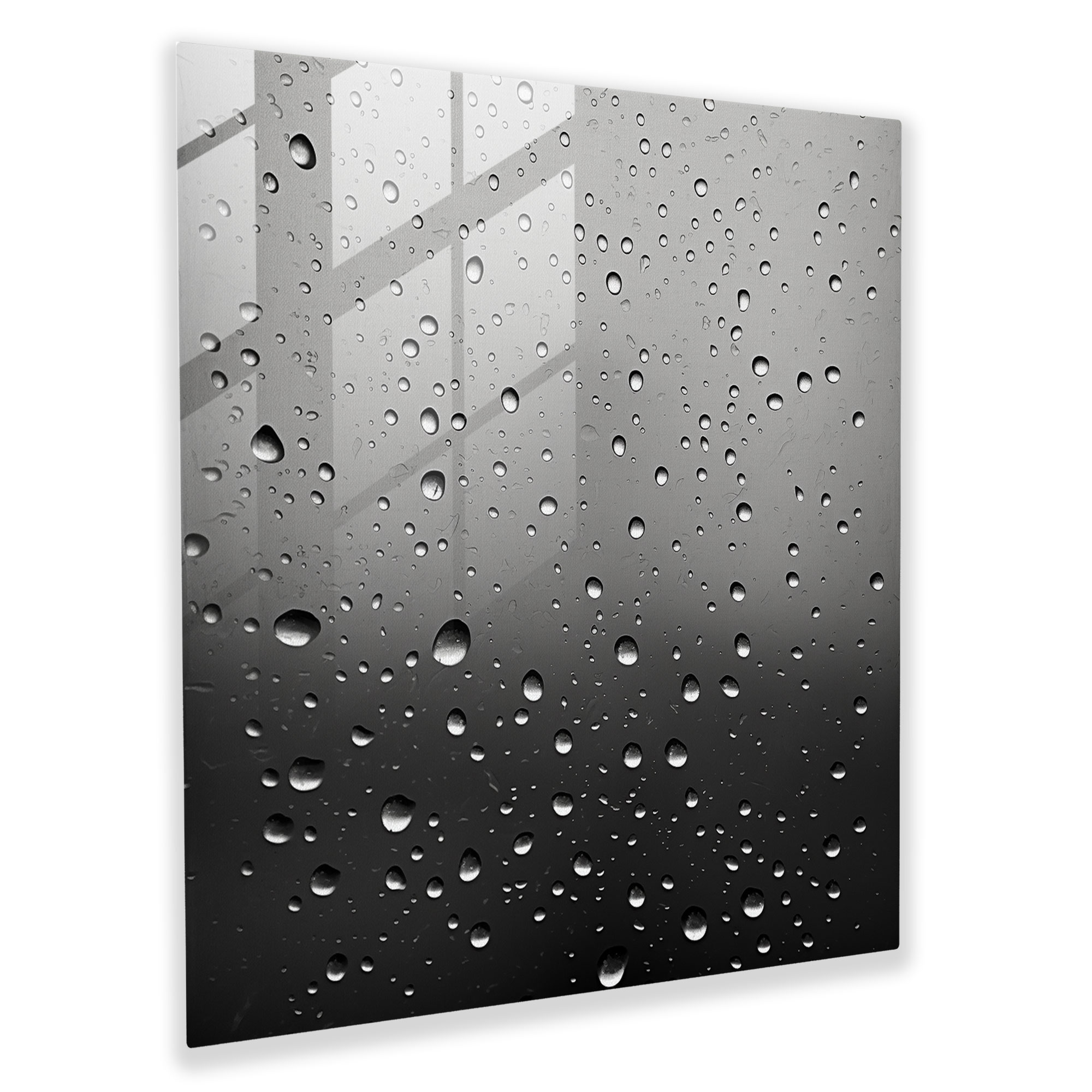 Raindrops Glass Wall Art - Rain, Rain, Home Decoration, Window Pane