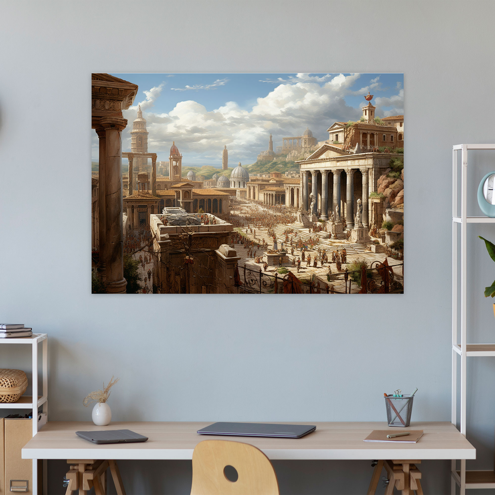 Roma Kanvas Tablo - Roma Duvar Sanatı Sanat Severler Şıklık
