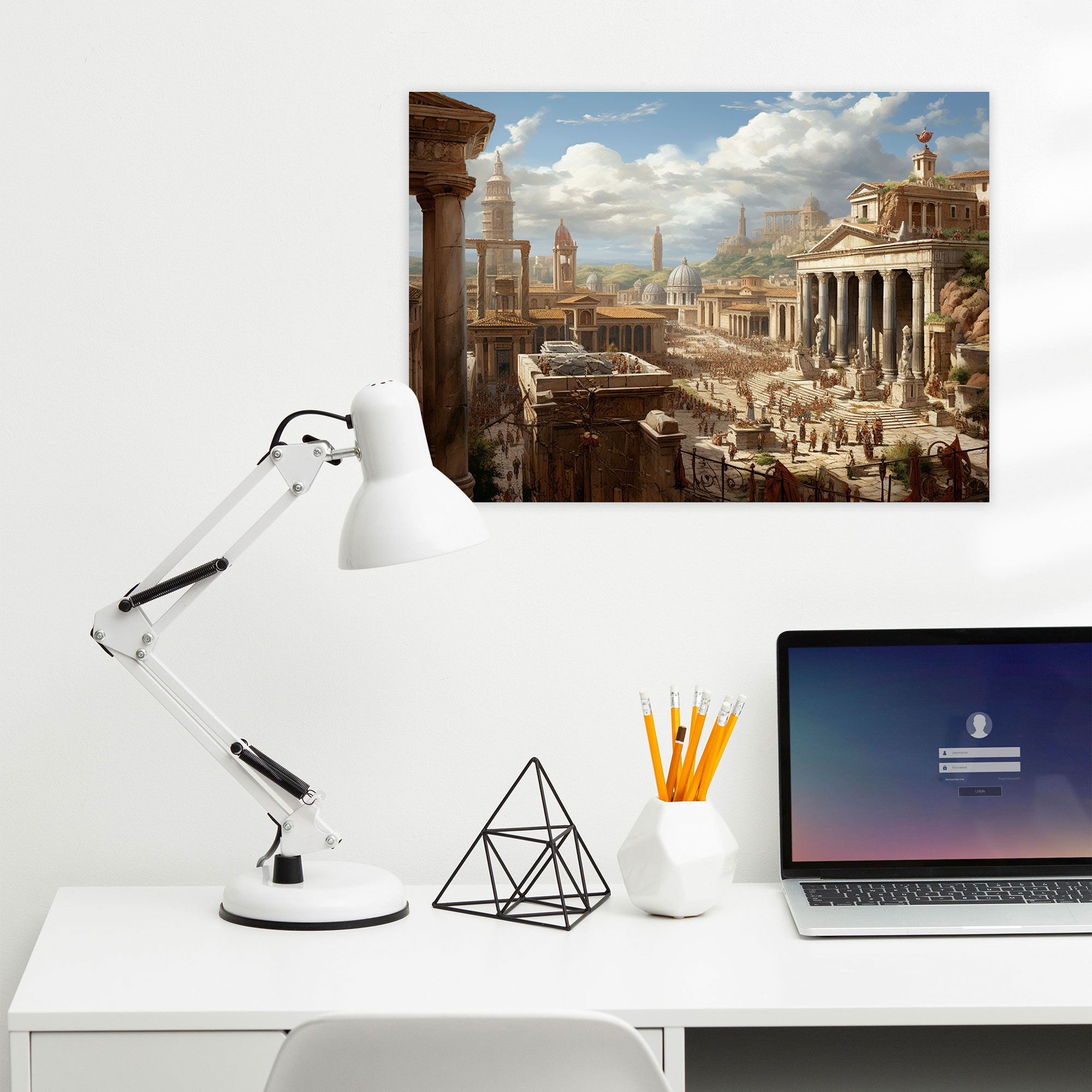 Roma Kanvas Tablo - Roma Duvar Sanatı Sanat Severler Şıklık