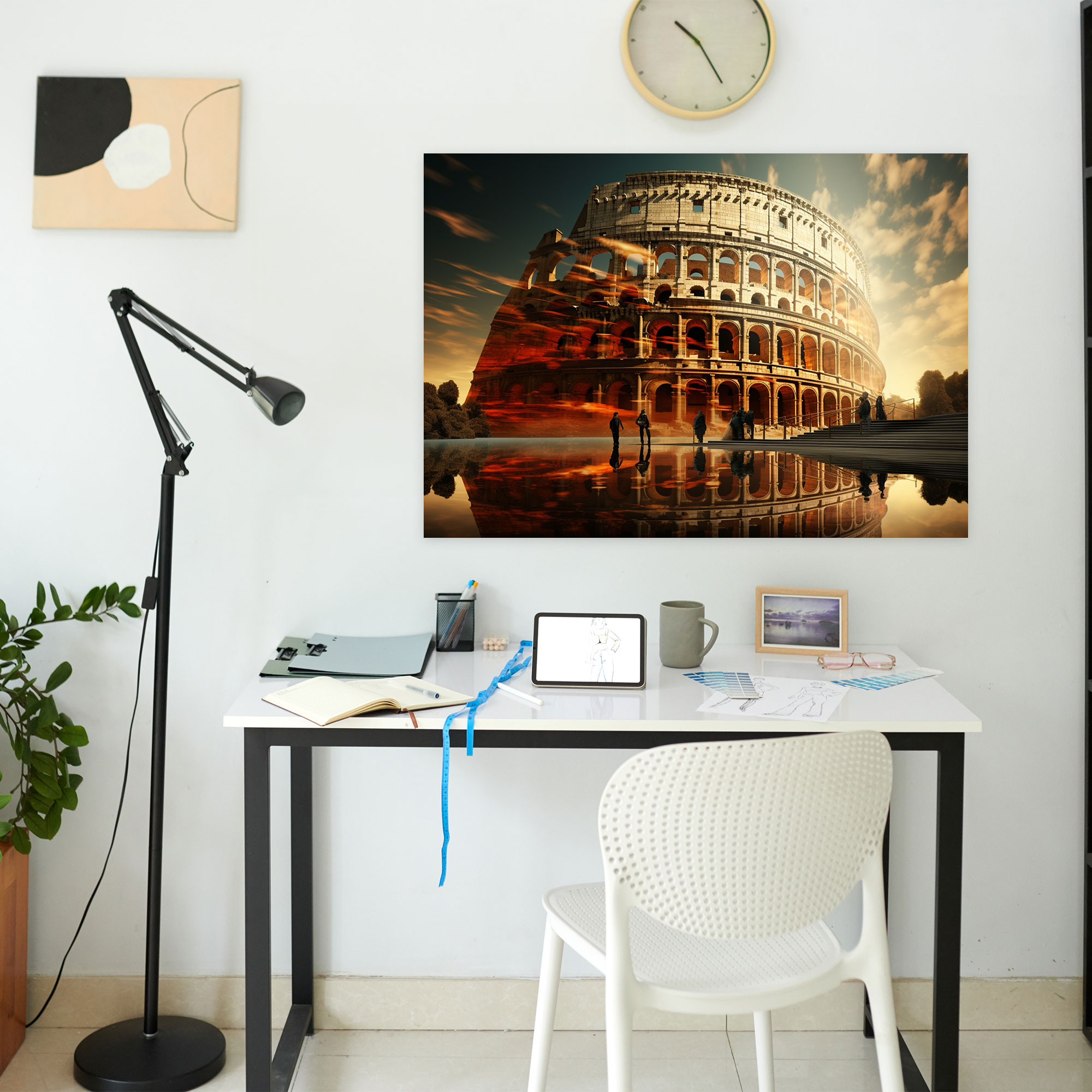 Rome Wall Art - Surreal Colosseum Digital Collage - Rome, Surreal Digital Collage, Wall Art, Home Decoration