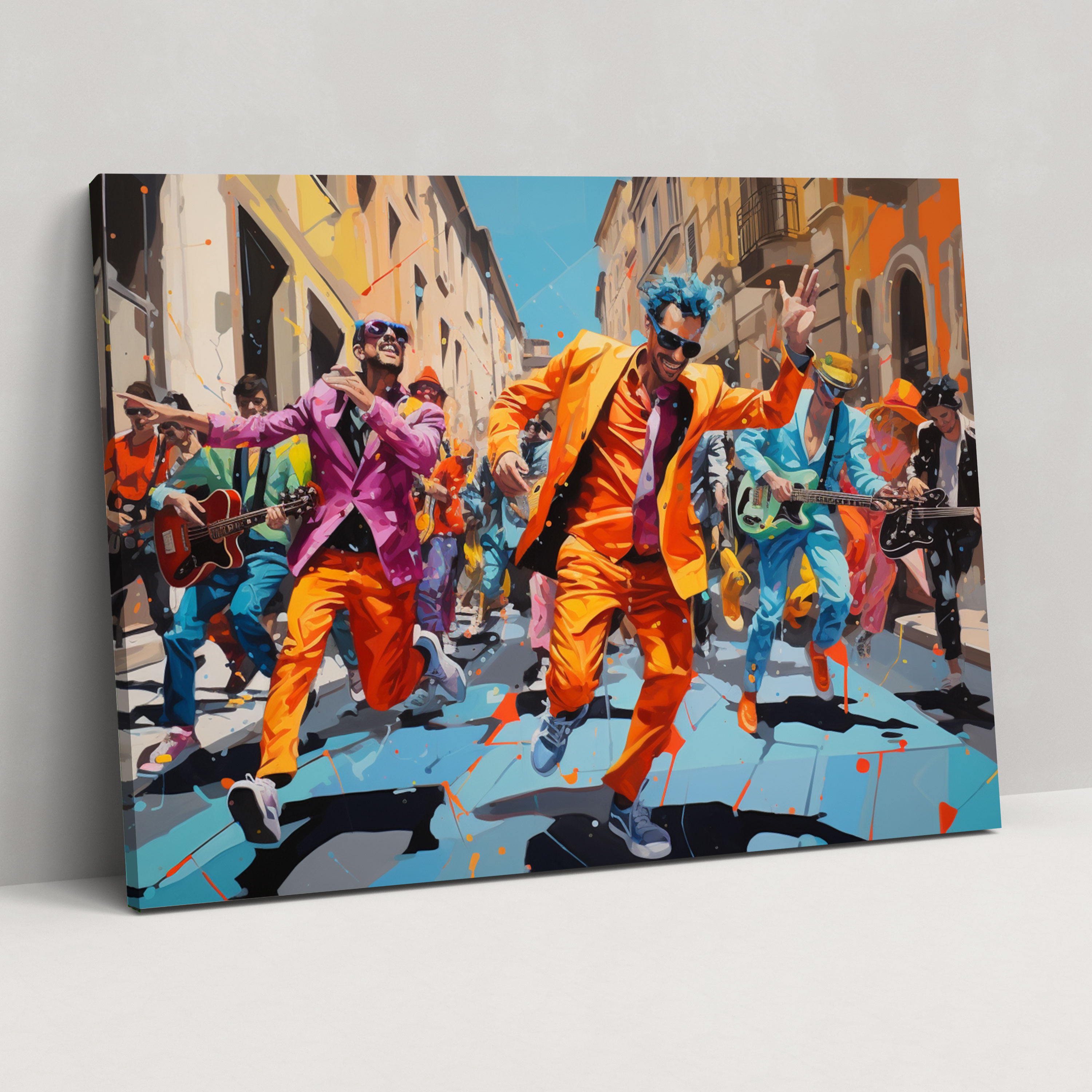 Roma Pop Sanatı Kanvas Tablo - Roma Duvar Sanatı Güncel Pop Sanatı