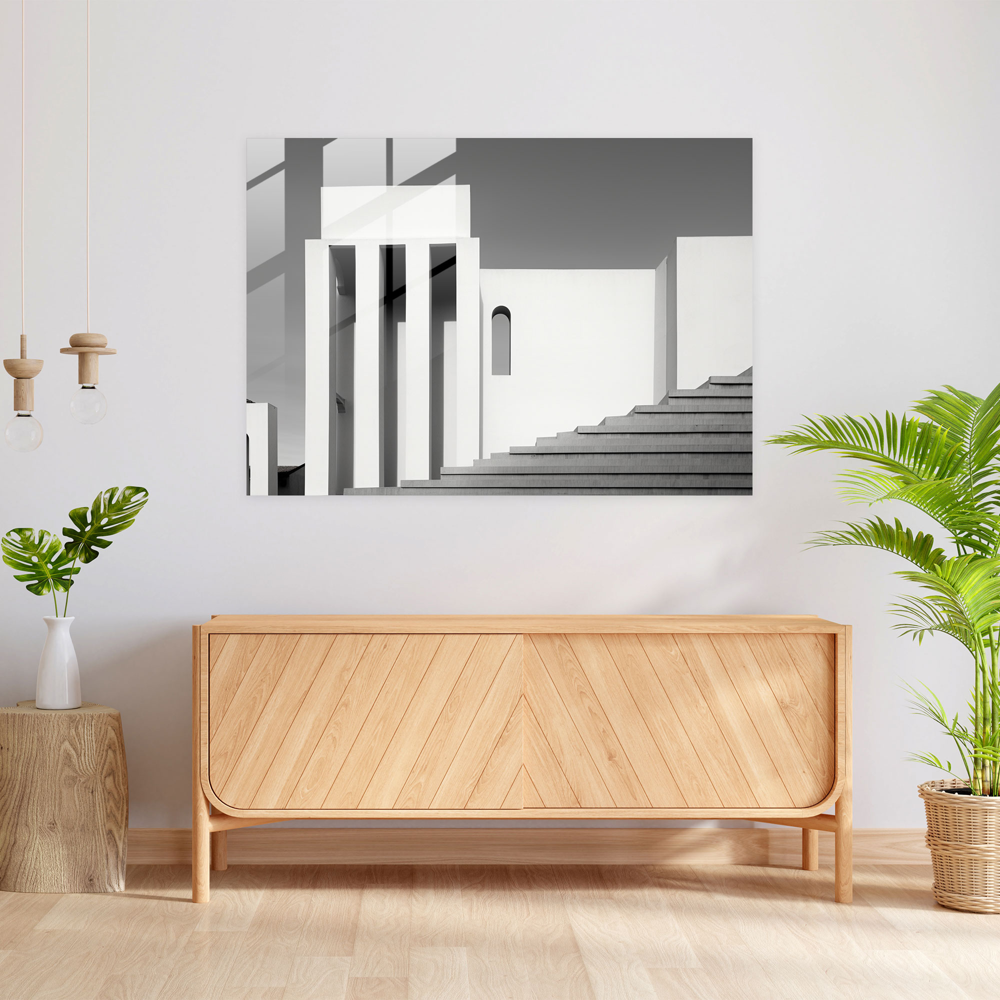 Minimalist Roma Forum - Cam Tablo Modern Sanat Duvar Dekorasyonu