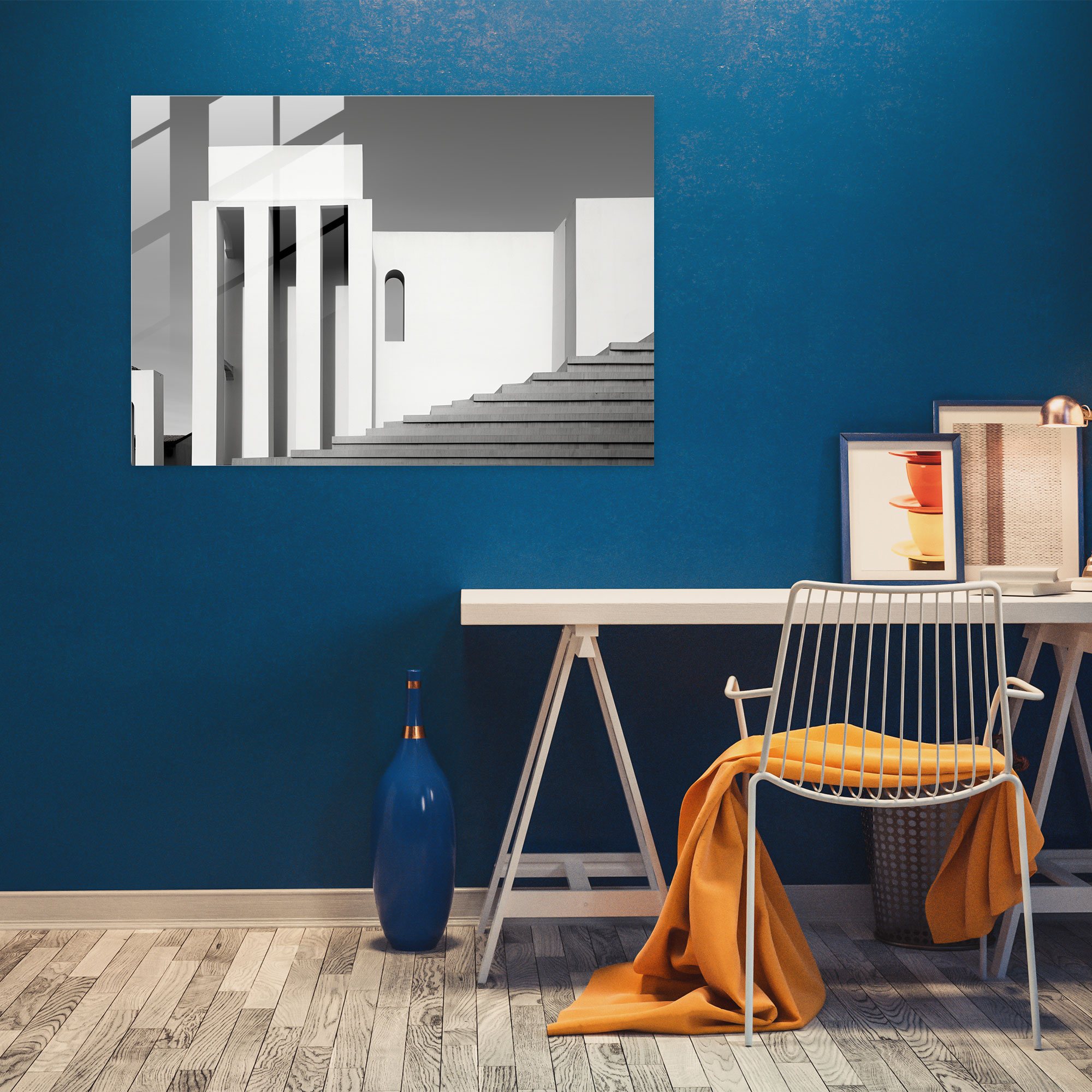 Minimalist Roma Forum - Cam Tablo Modern Sanat Duvar Dekorasyonu