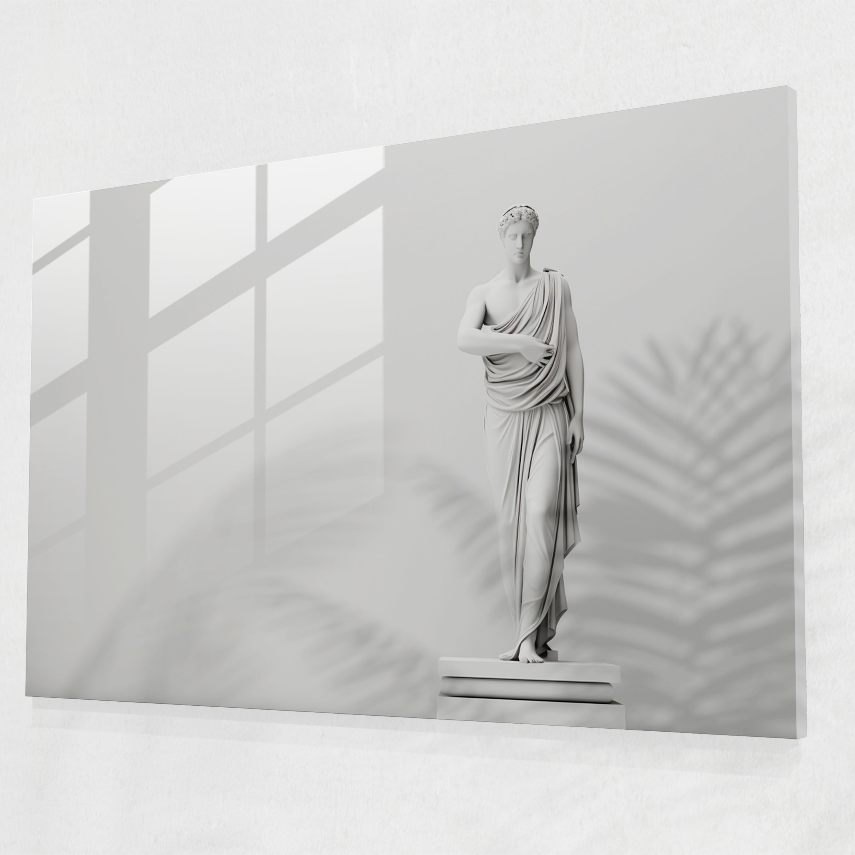 Rome Wall Decoration - Minimalist Roman Statue - Rome, Elegance, Rome, Wall Decoration