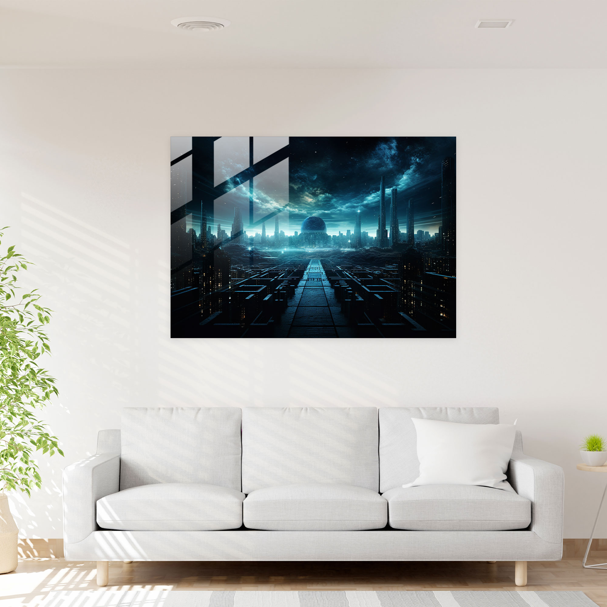 Rome Glass Print - Rome, Modern, Glass Print, Glass Art