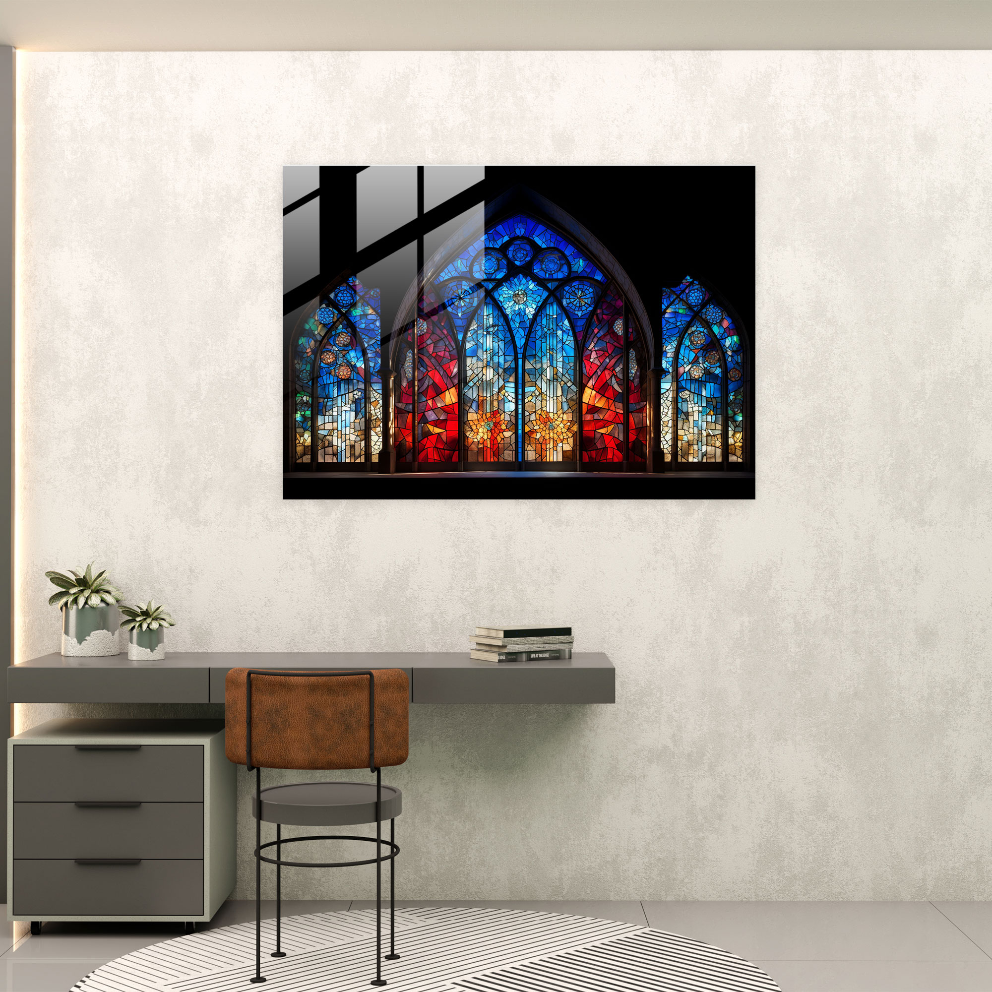 Rome Glass Wall Art - Rome, Glass Wall Art, Glass Art, Wall Decoration