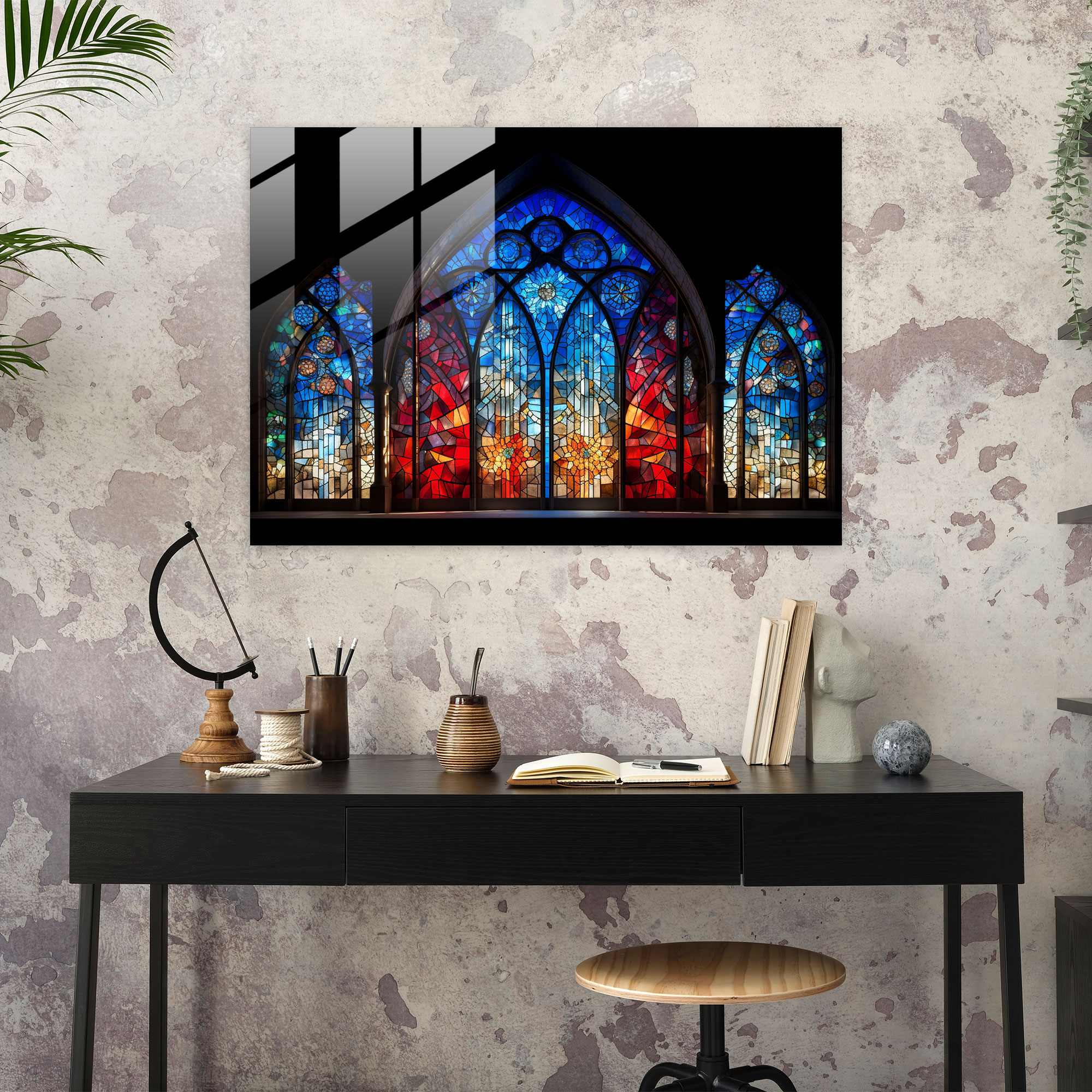Rome Glass Wall Art - Rome, Glass Wall Art, Glass Art, Wall Decoration
