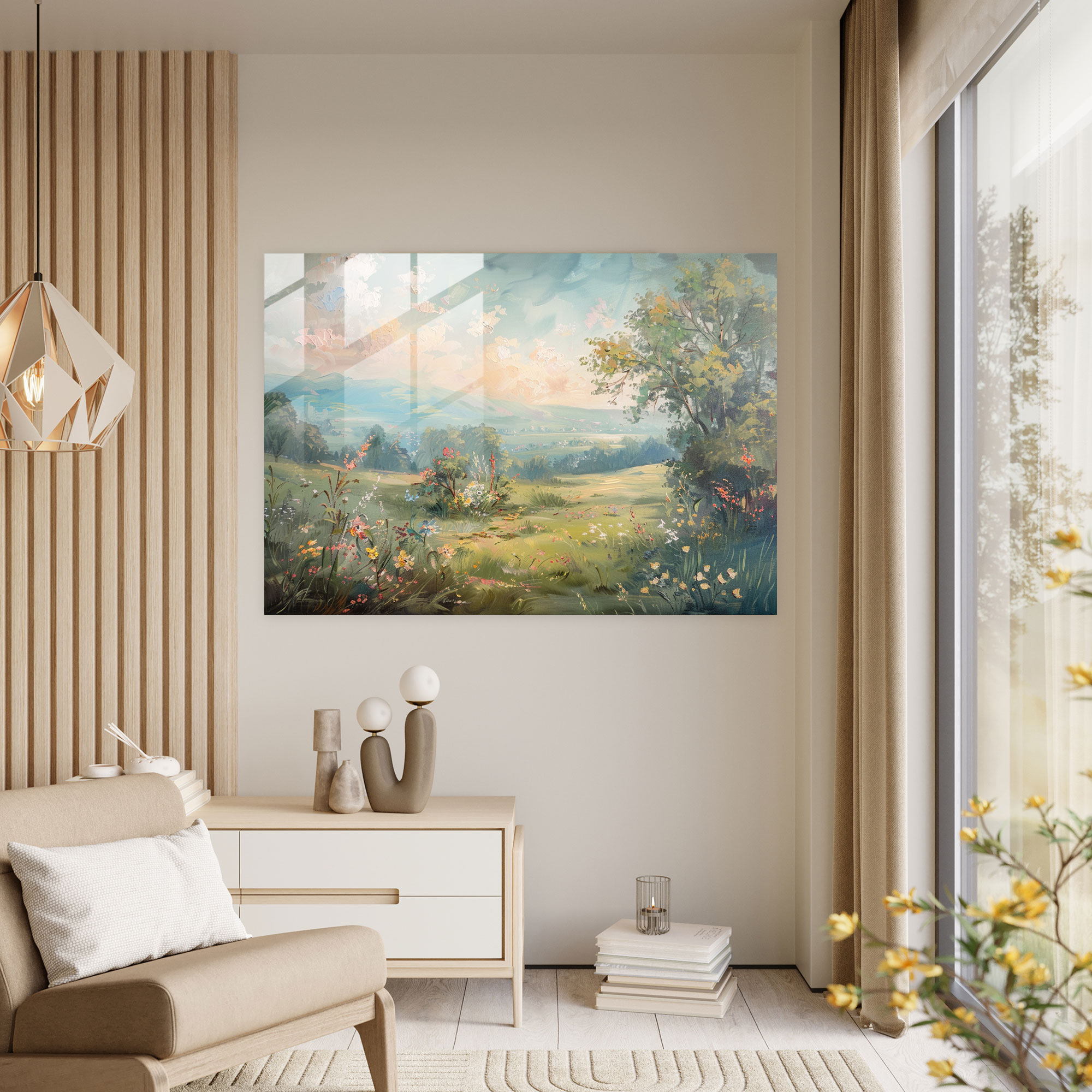 Rokoko Tarzı Resim Duvar Dekorasyonu - Ev Dekorasyonu için Rokoko Tarzı Resim Duvar Dekorasyonu Modern Sanat