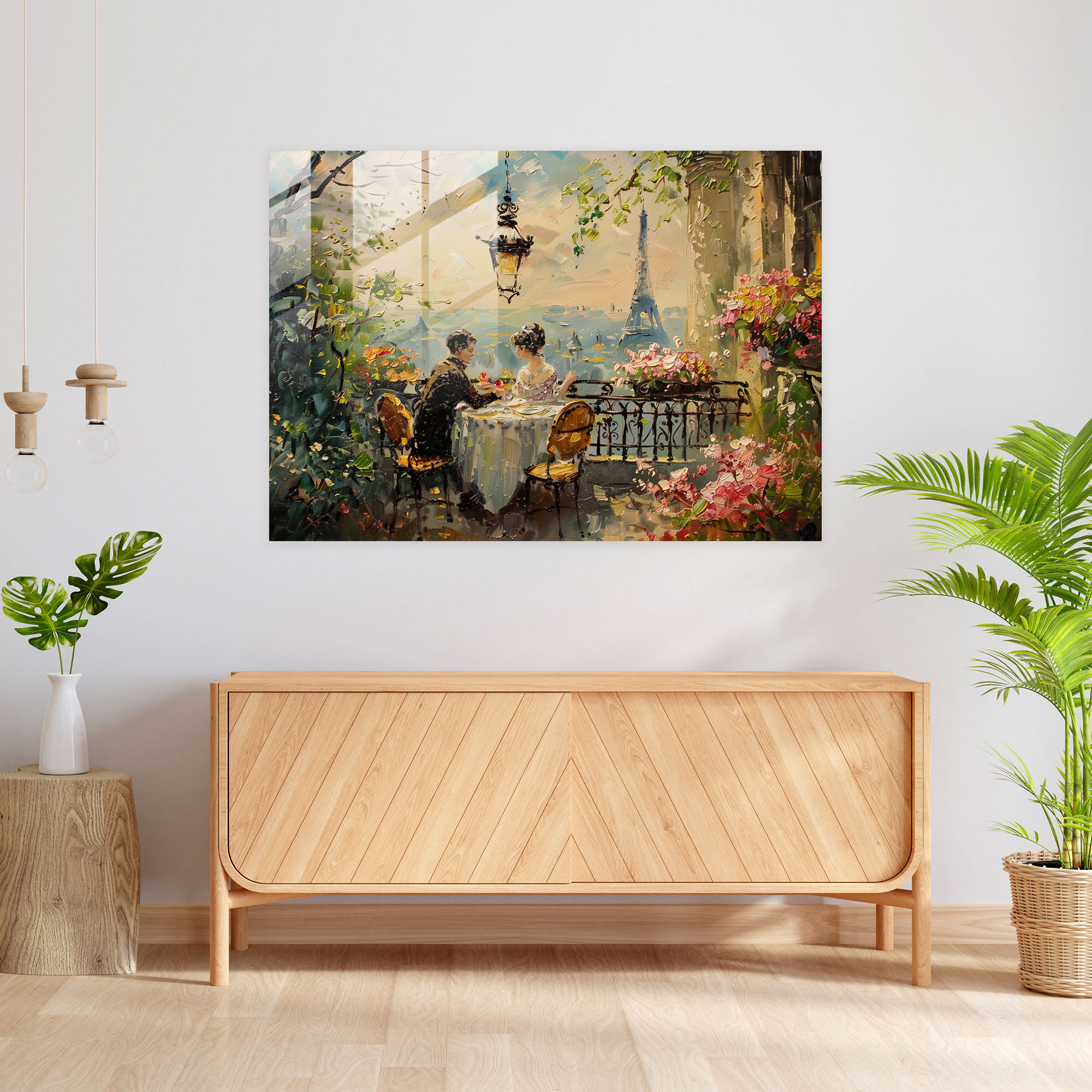 Rokoko Tarzı Tablo Ev Dekorasyonu - Modern Sanat ve Cam Tablo