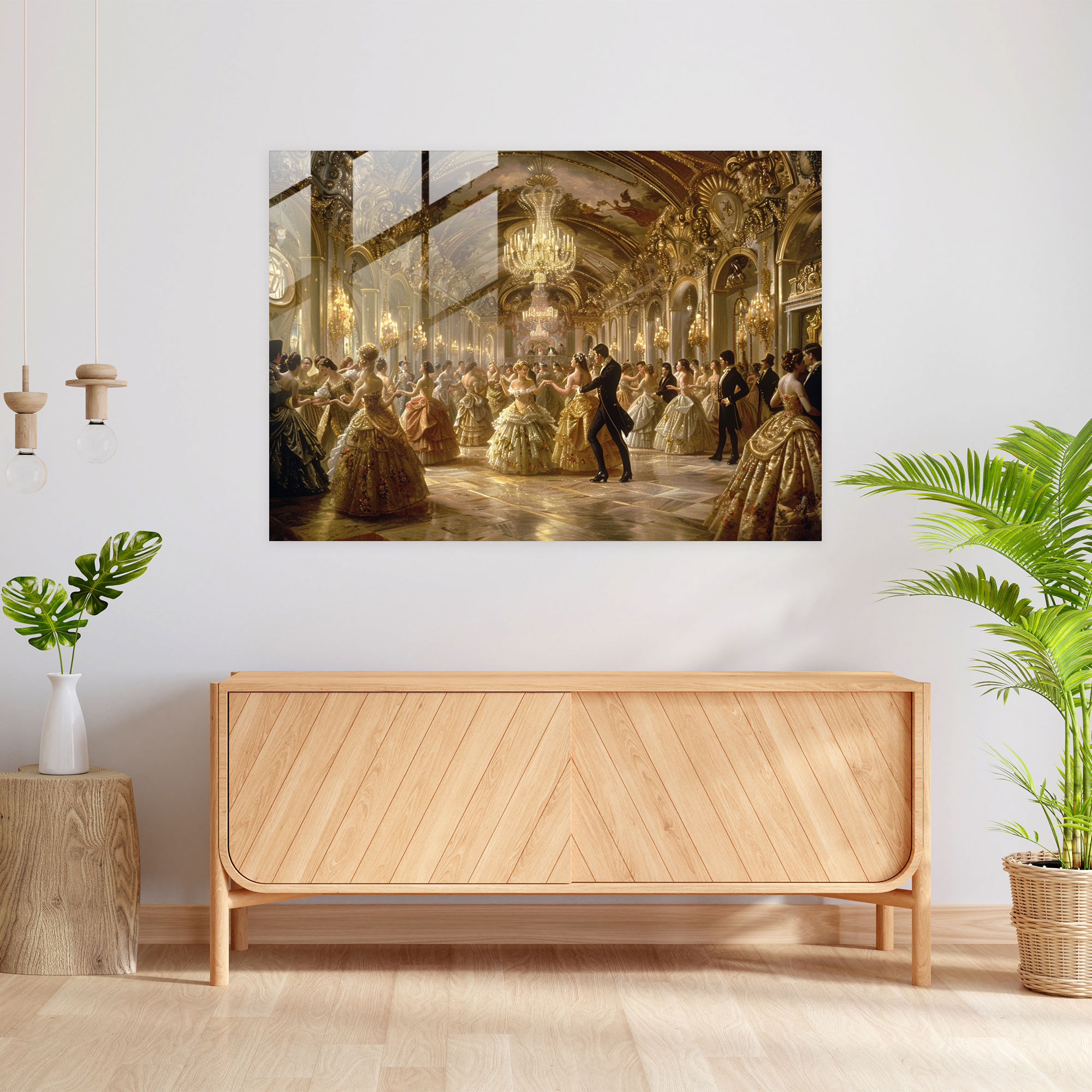 Rokoko Tarzı Resim Ev Dekorasyonu - Duvar Dekorasyonu Modern Sanat