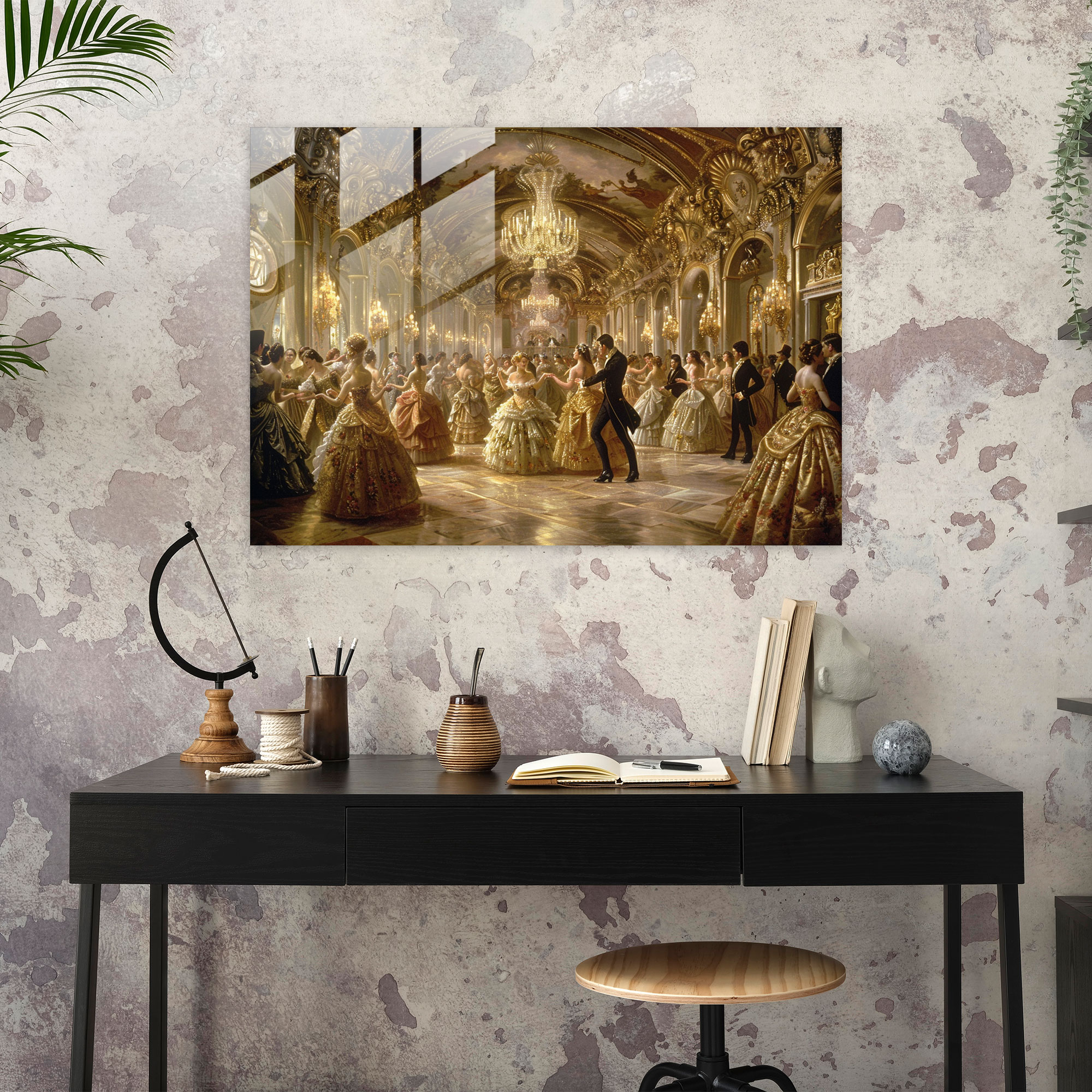Rokoko Tarzı Resim Ev Dekorasyonu - Duvar Dekorasyonu Modern Sanat