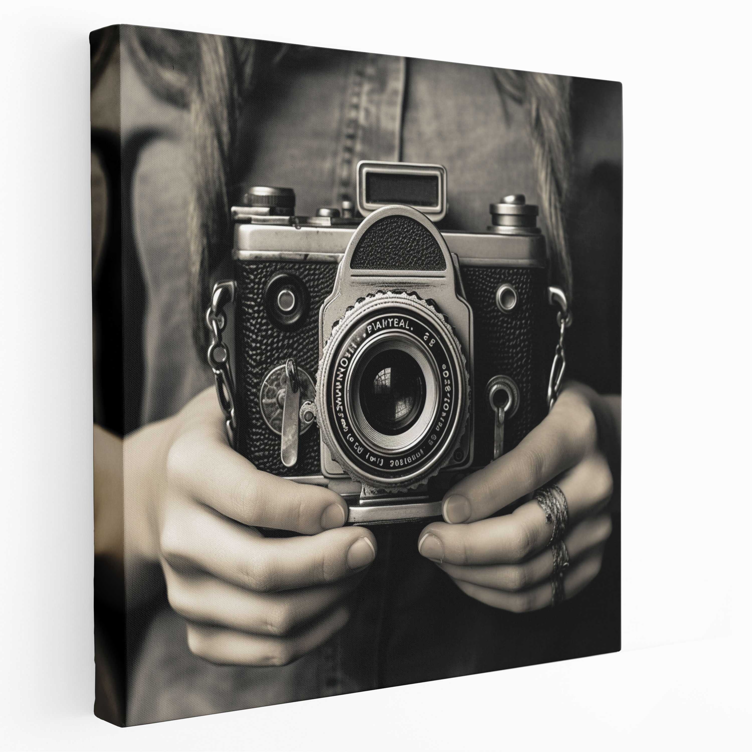 Vintage Camera Wall Decoration - Retro, Vintage Camera, Home Decoration, Canvas Print