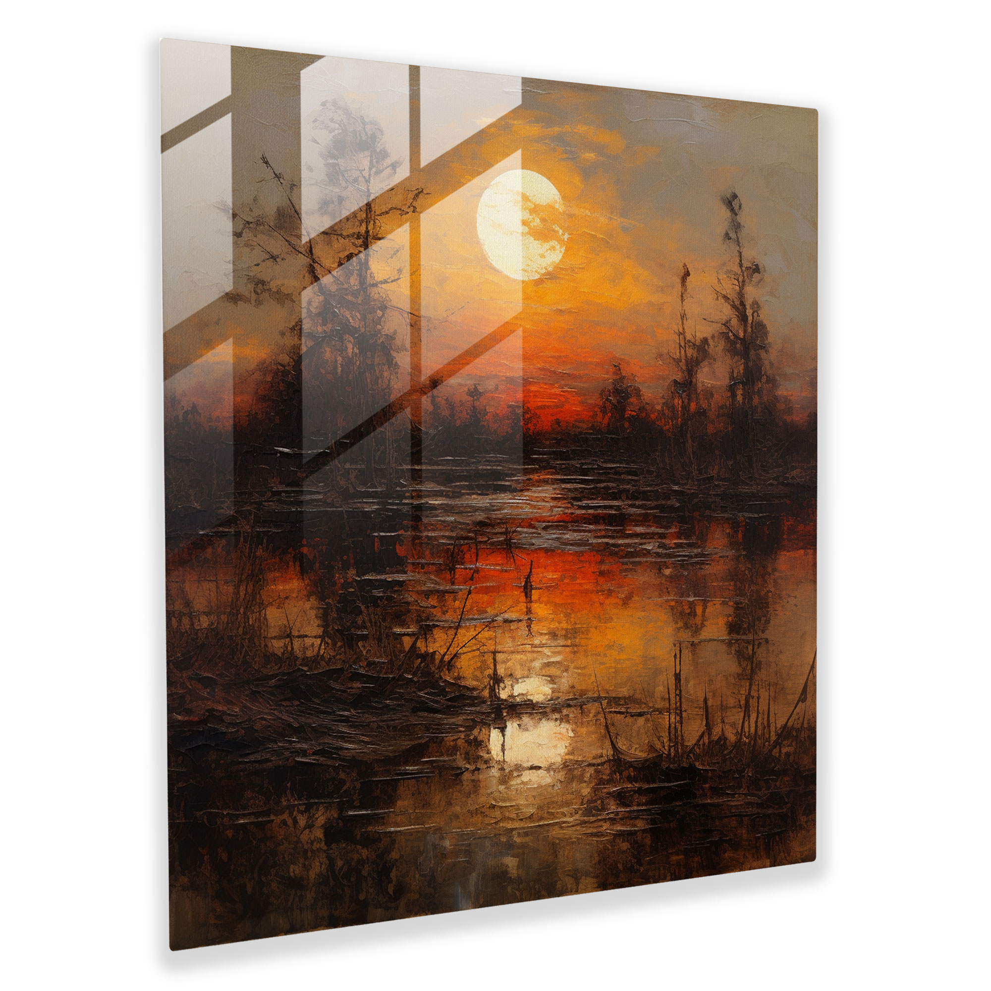 Scarface Glass Print - Scarface, Home Decoration, Wall Decoration, Modern Art