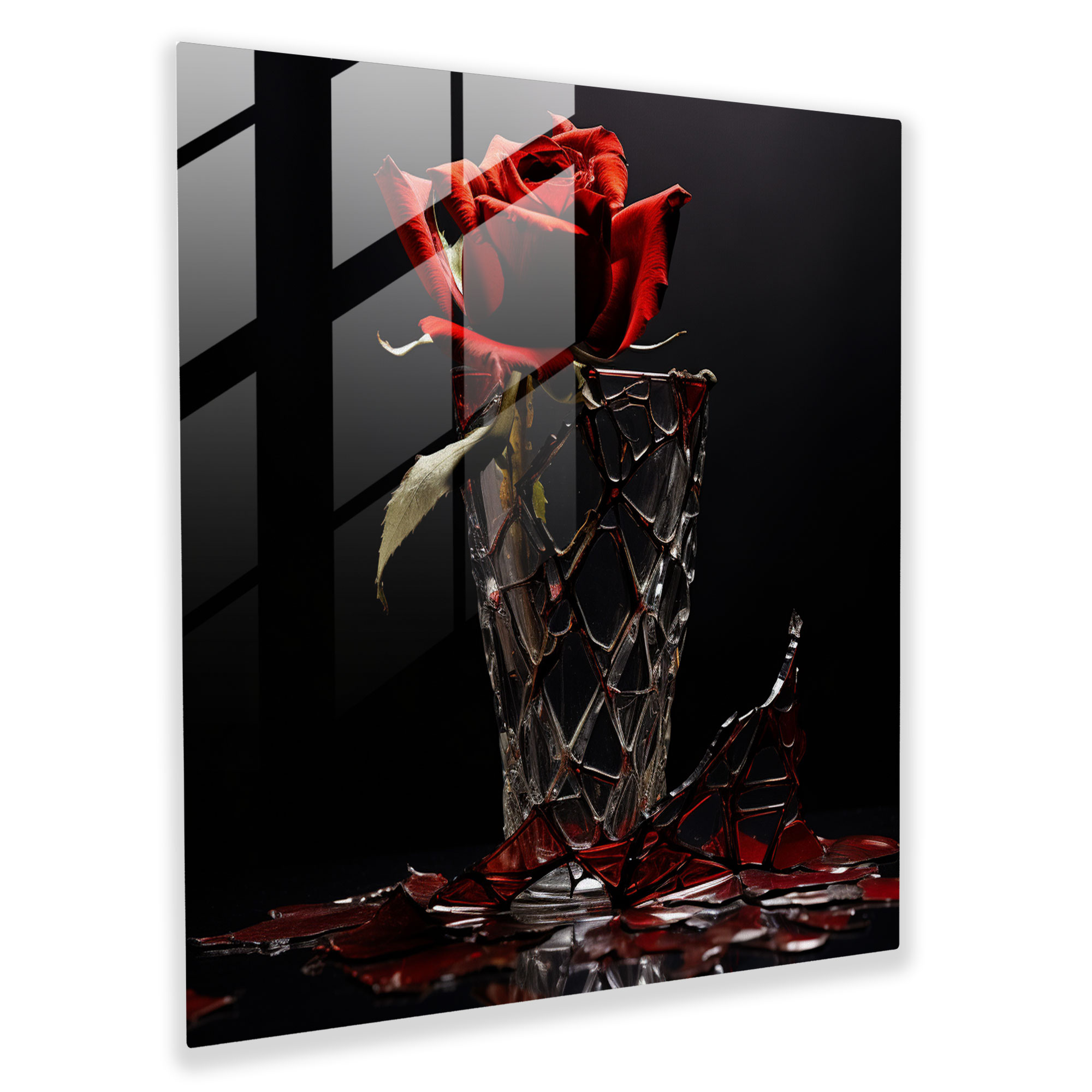 Scarface Resilience Glass Print - Scarface, Resilience, Glass Print, Scarface