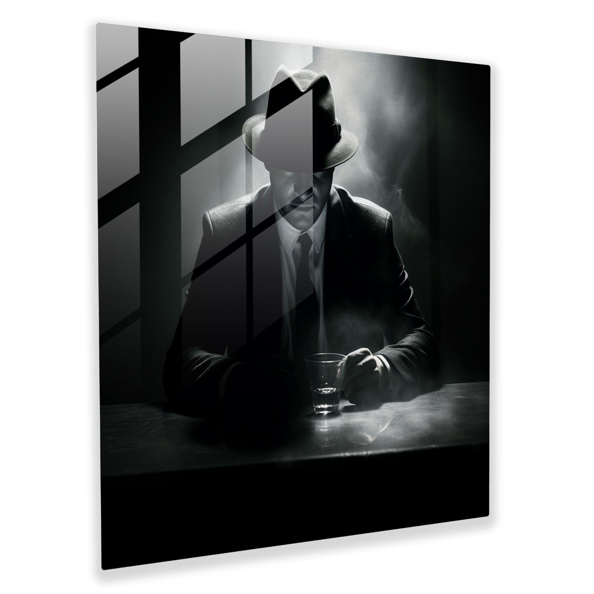 Scarface Glass Print - Scarface, Mystery, Wall Decoration, Glass Print