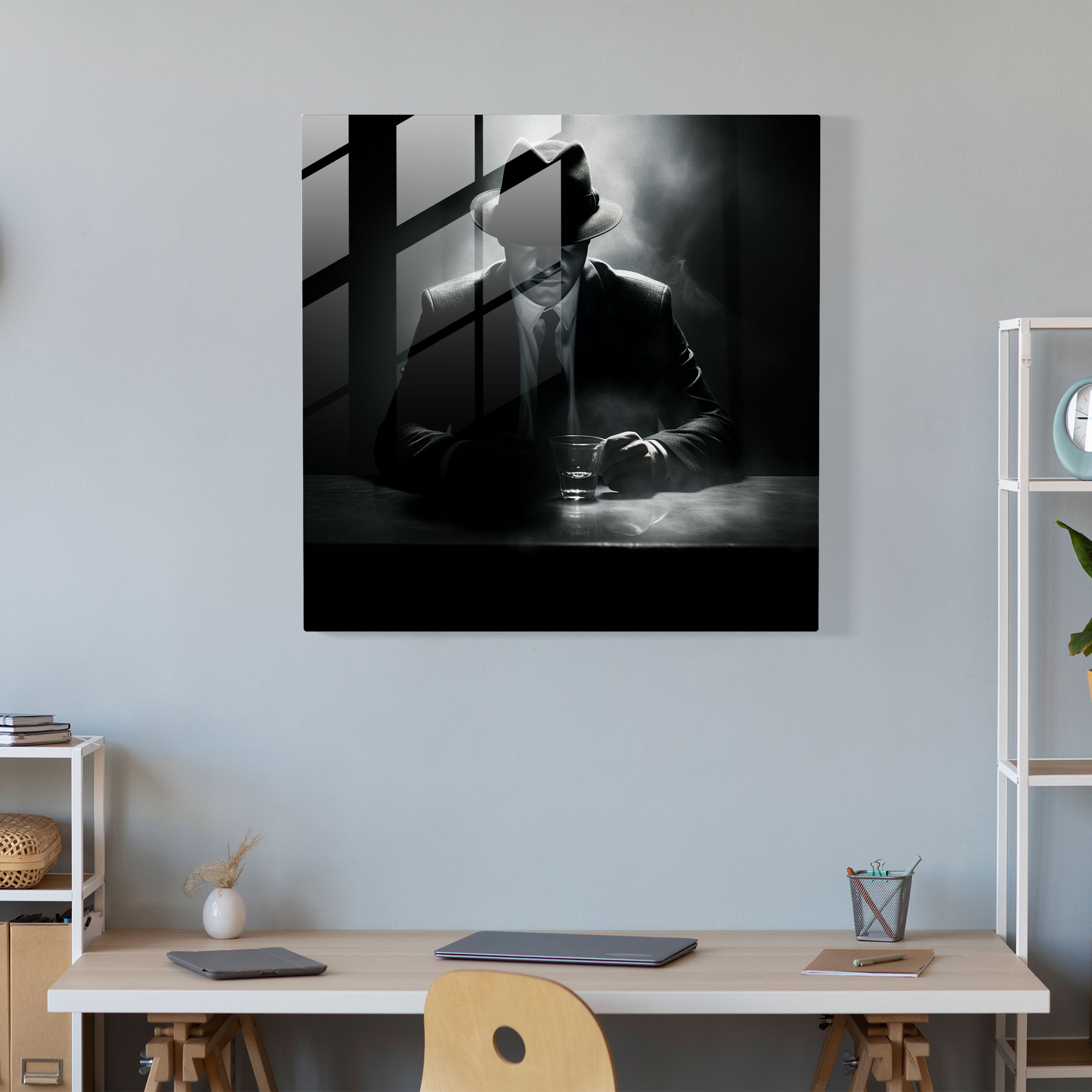 Scarface Glass Print - Scarface, Mystery, Wall Decoration, Glass Print