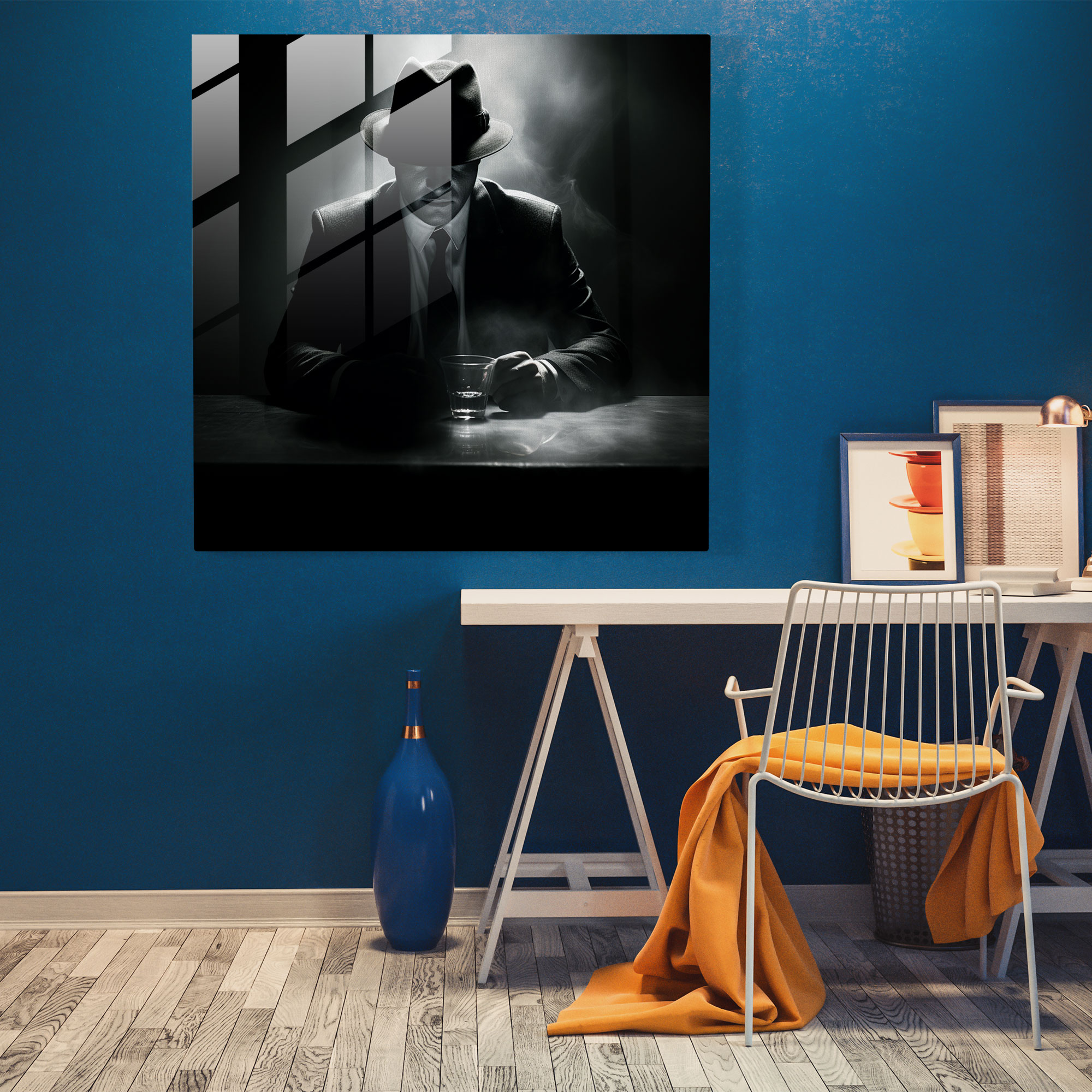Scarface Glass Print - Scarface, Mystery, Wall Decoration, Glass Print