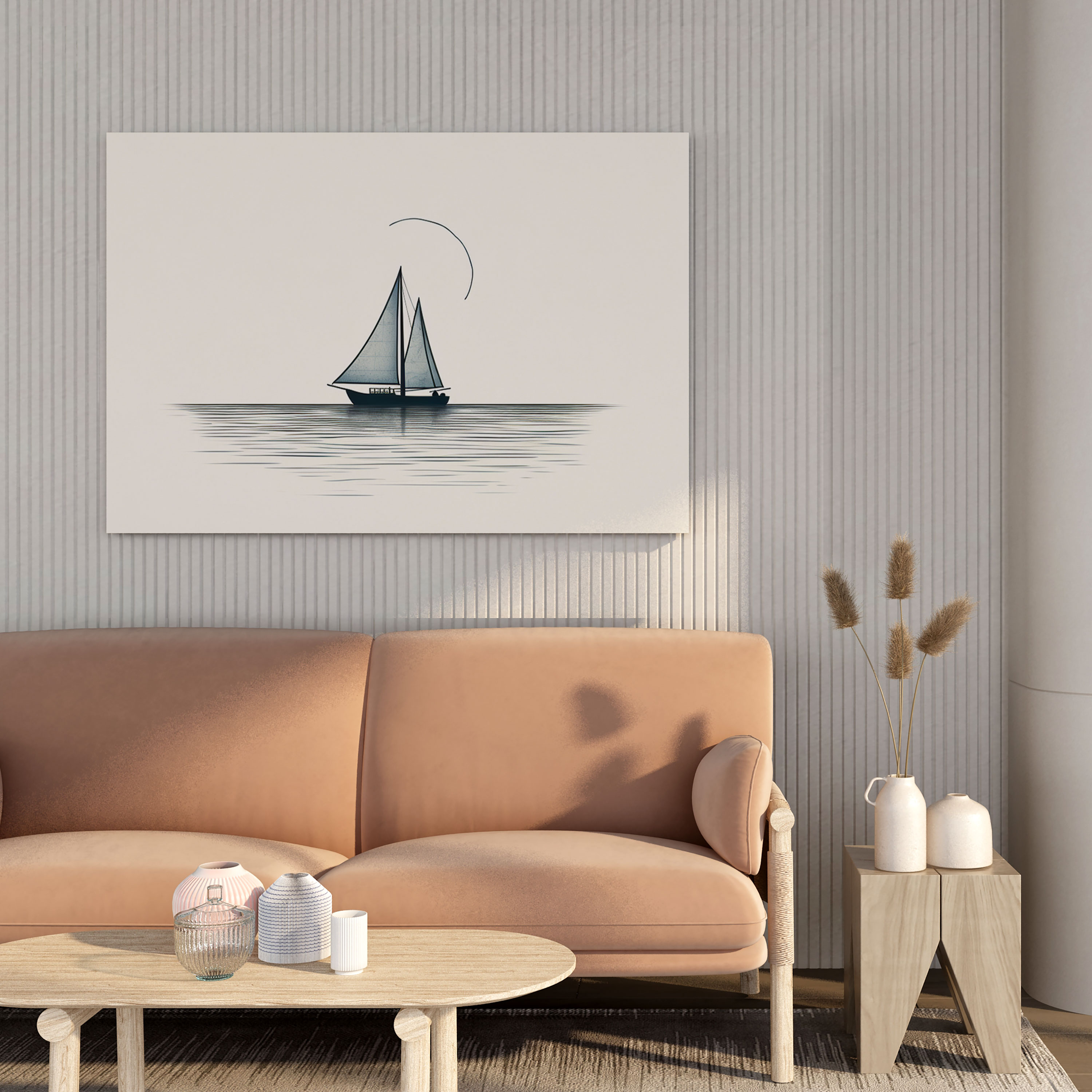 Sailboat Wall Decoration - Sailboat, Adventure, Wall Decoration, Canvas Wall Art
