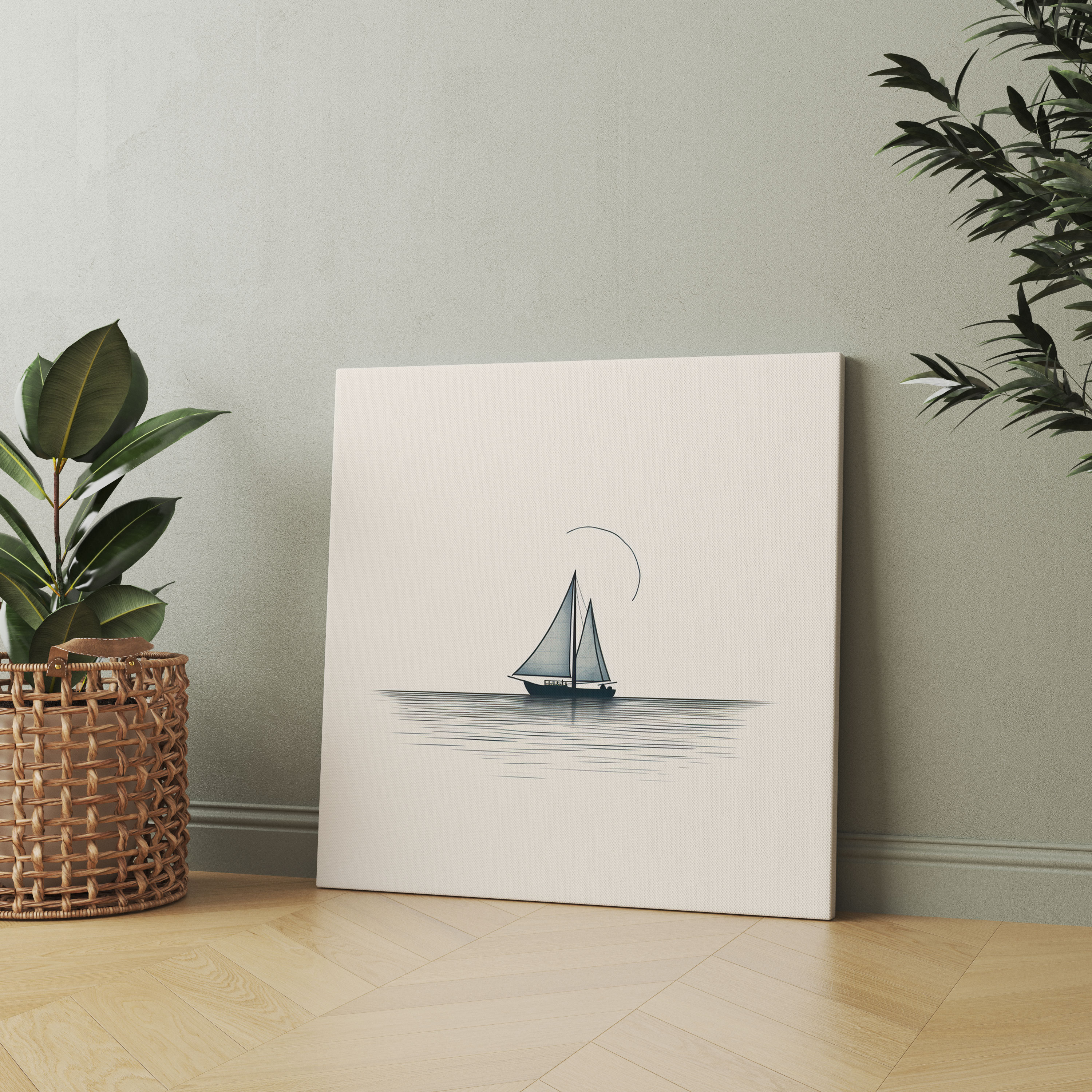Sailboat Wall Decoration - Sailboat, Adventure, Wall Decoration, Canvas Wall Art