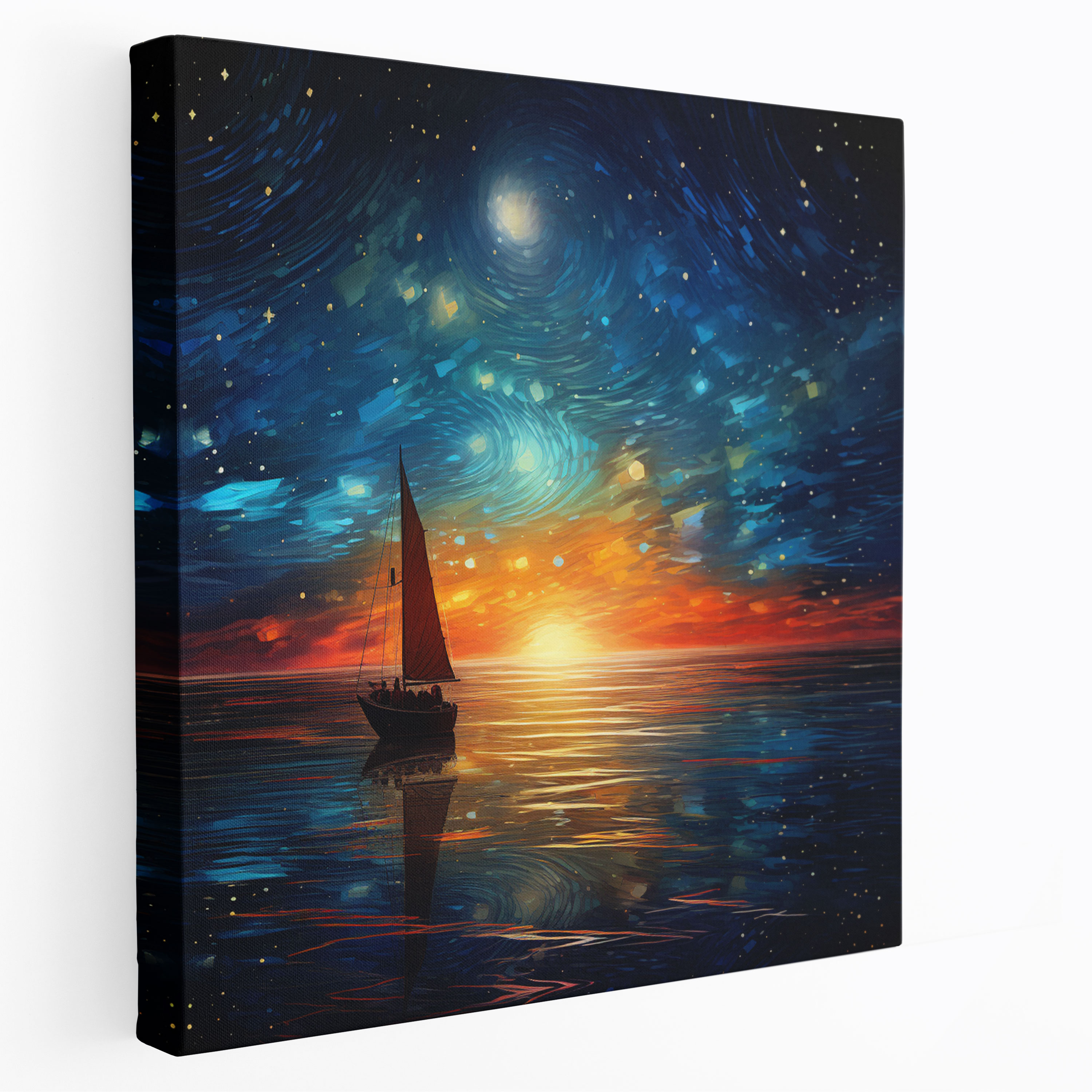 Sailboat Wall Art - Sailboat, Canvas Wall Art, Striking Focal Point, Inspiration