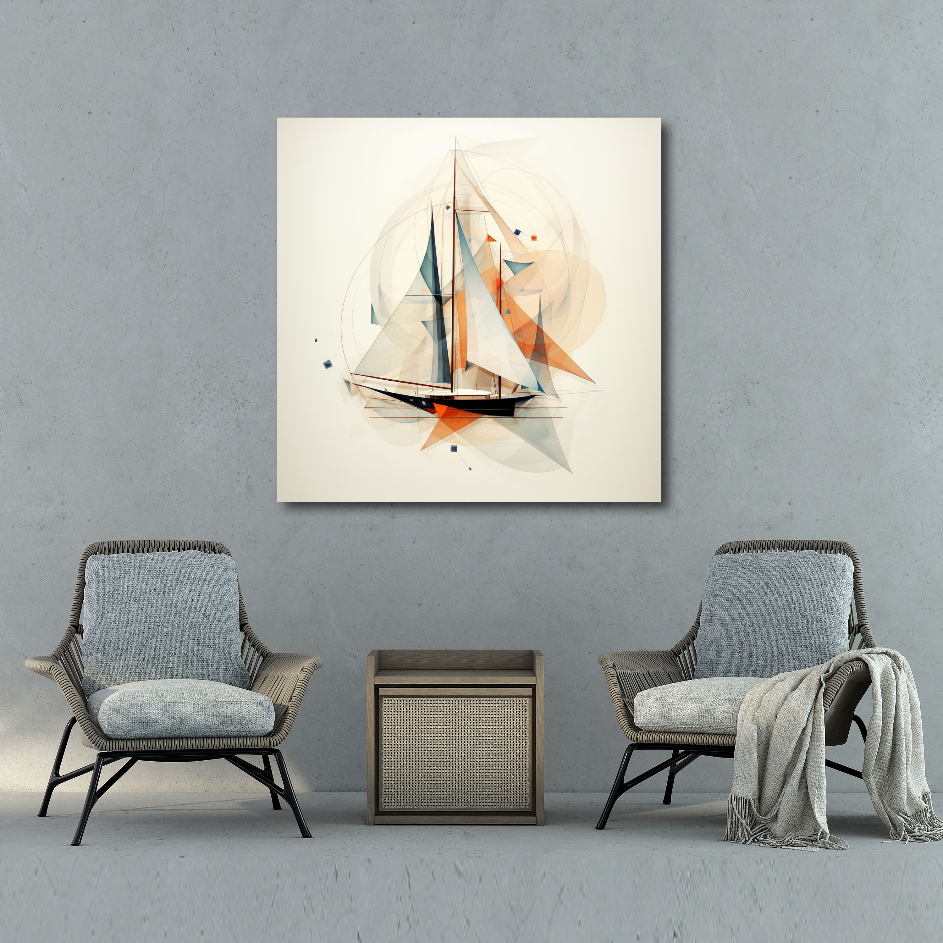 Sailboat Canvas Print - Sailboat, Sailboat, Wall Decoration, Canvas