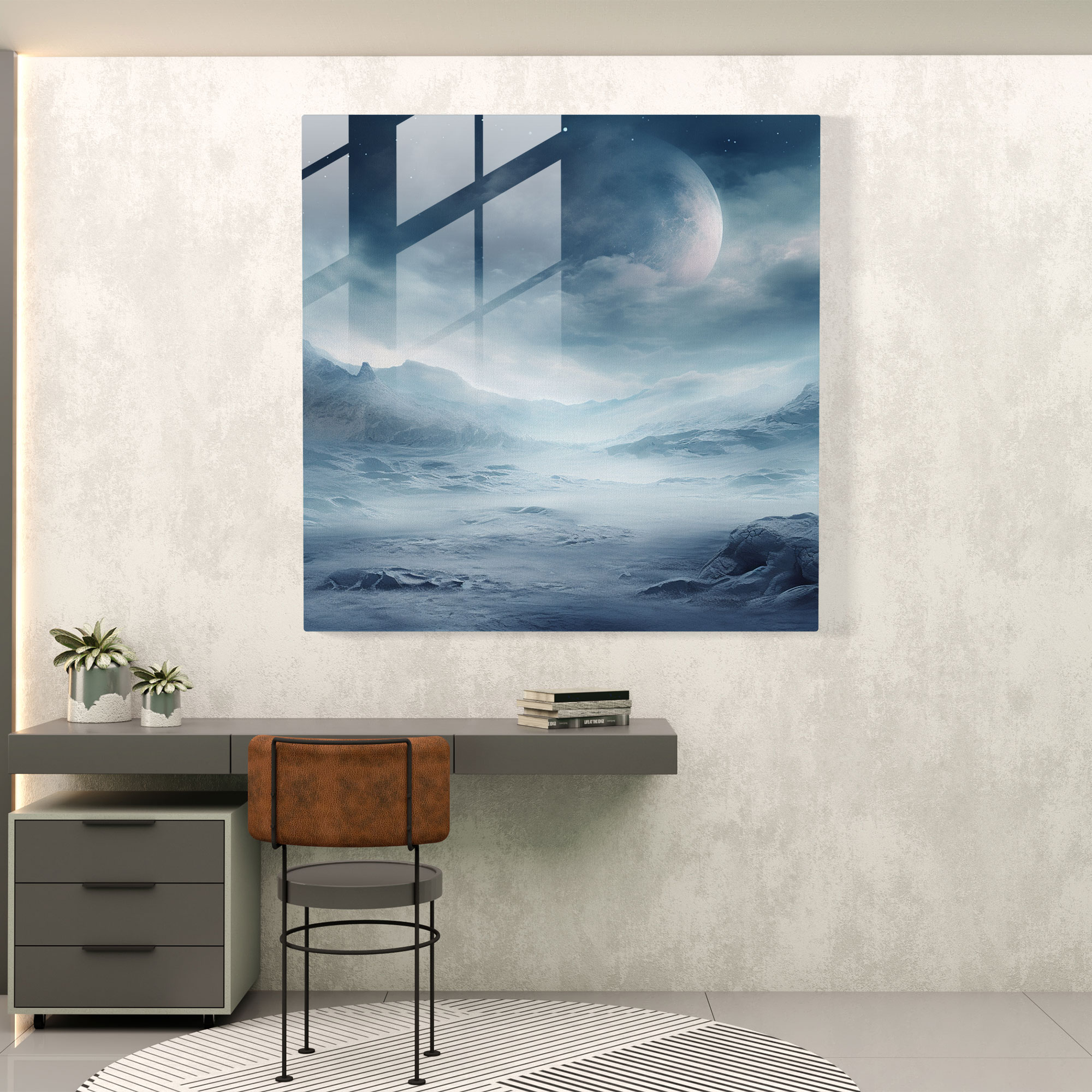 Star Wars Glass Print - Impressionist Art - Star Wars, Glass Wall Art, Glass Art, Glass Print