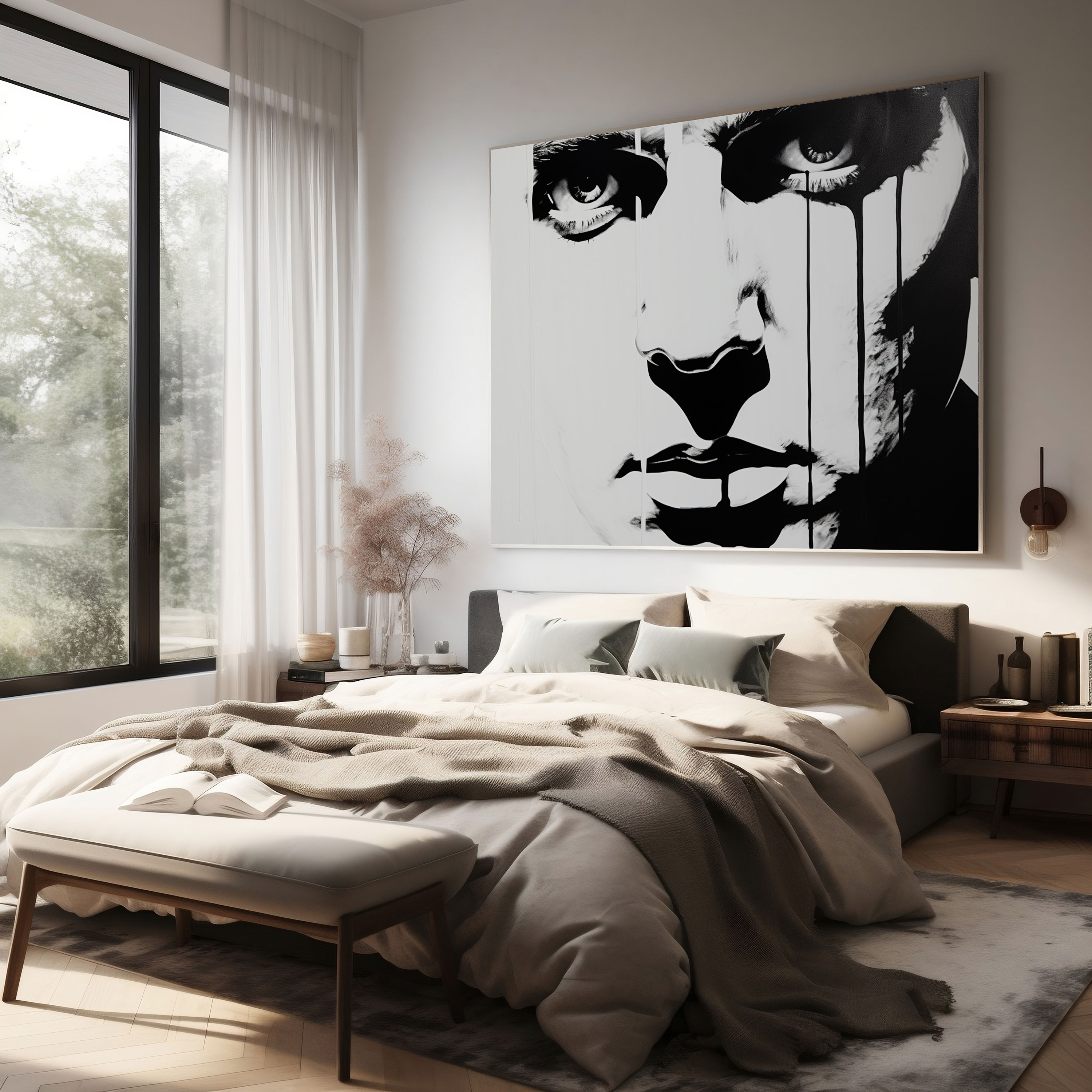 Scarface Canvas Print - Scarface, Wall Decoration, Wall Art, Tony Montana