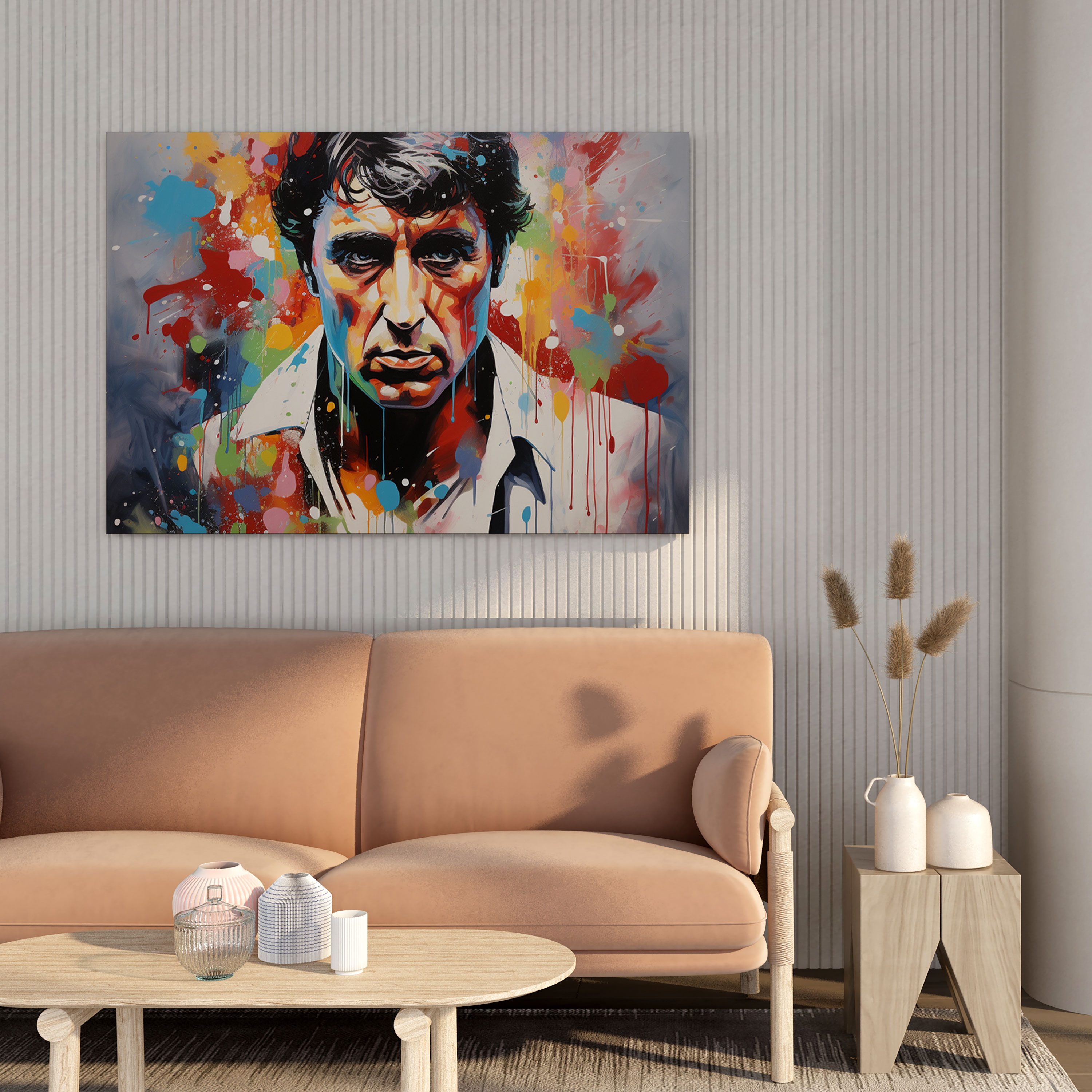 Scarface Canvas Print - Scarface, Scarface, Graffiti Art, Urban Style