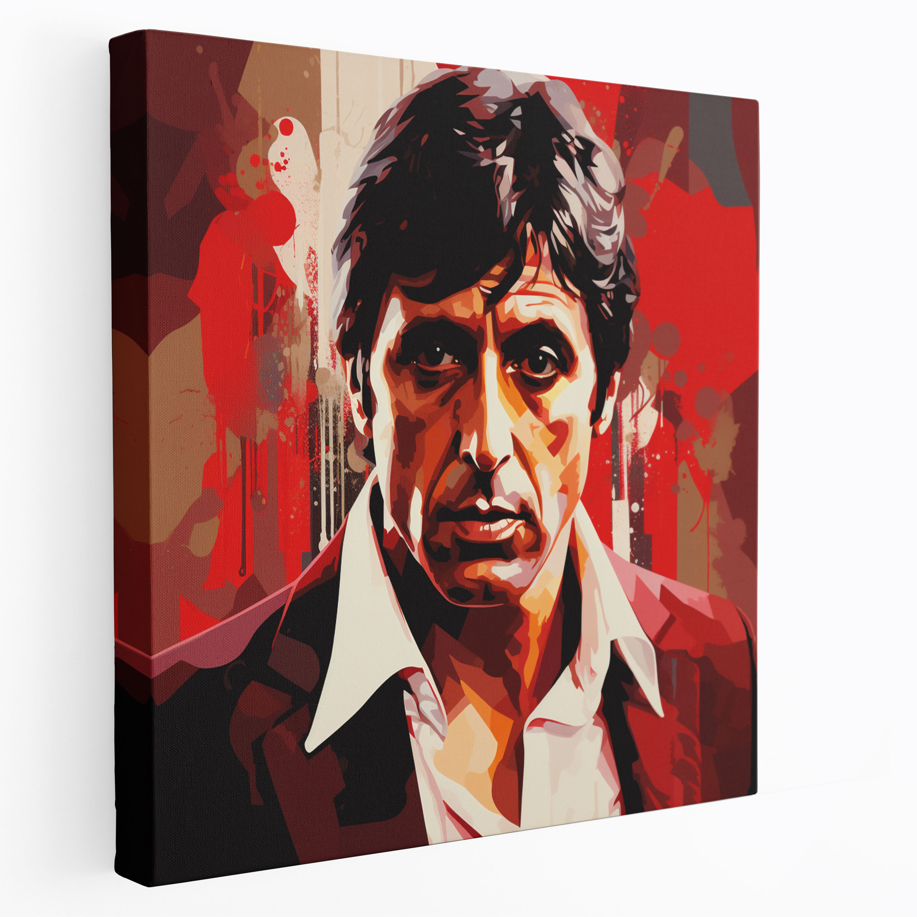 Scarface Wall Decoration - Scarface, Wall Decoration, Canvas Print, Tony Montana