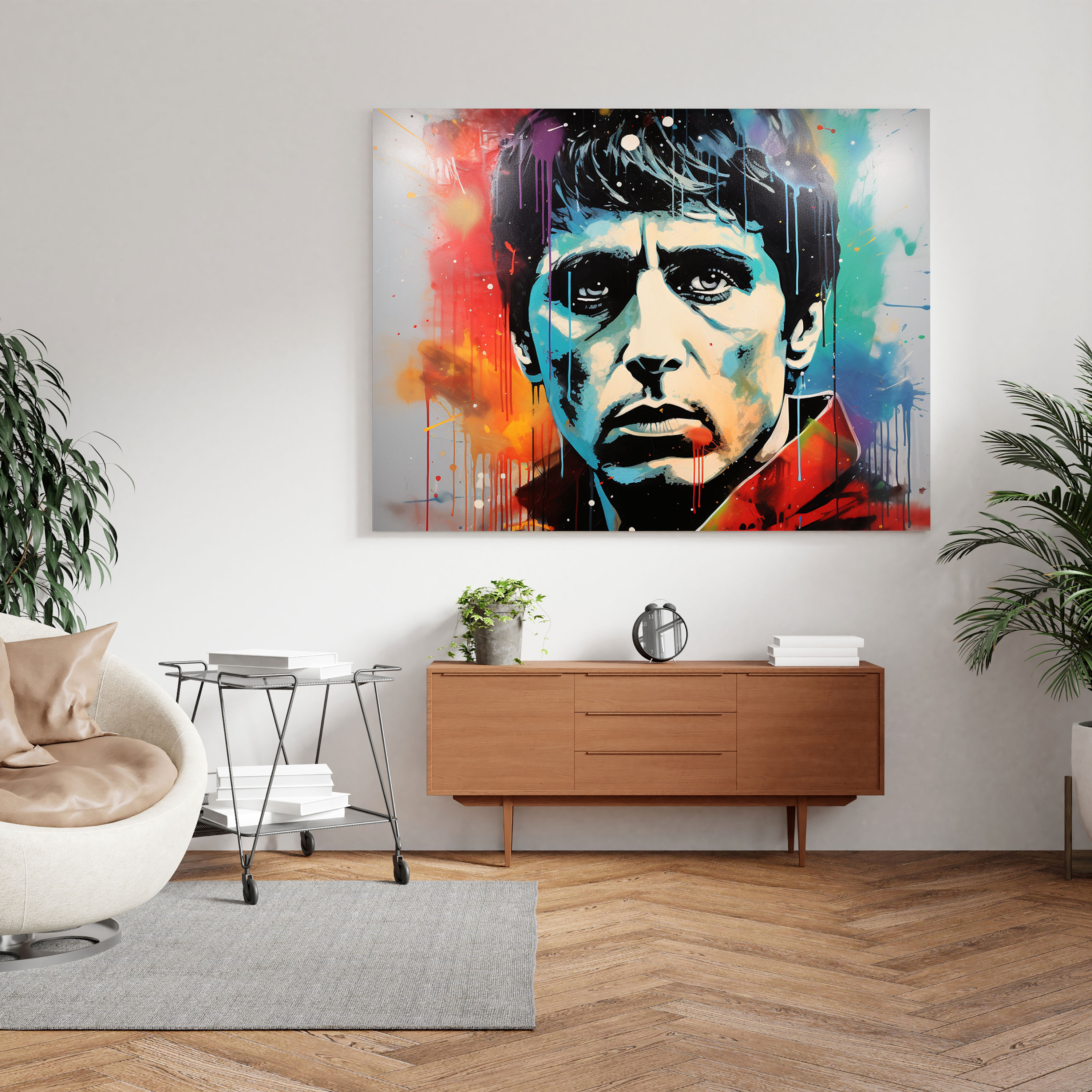 Scarface Wall Decoration - Scarface, Home Decoration, Wall Decoration, Wall Art