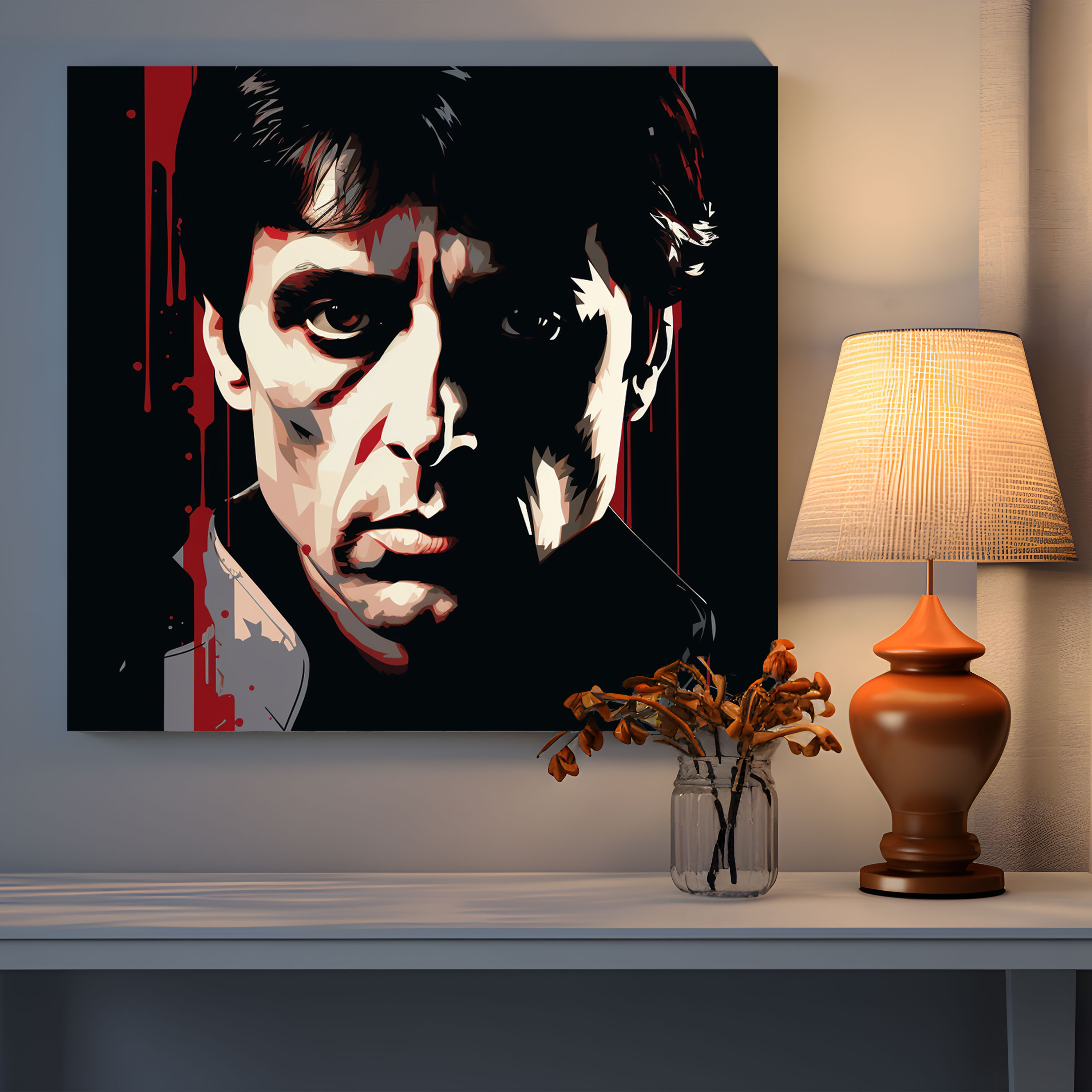 Scarface Canvas Print - Scarface, Canvas, Contemporary, Scarface