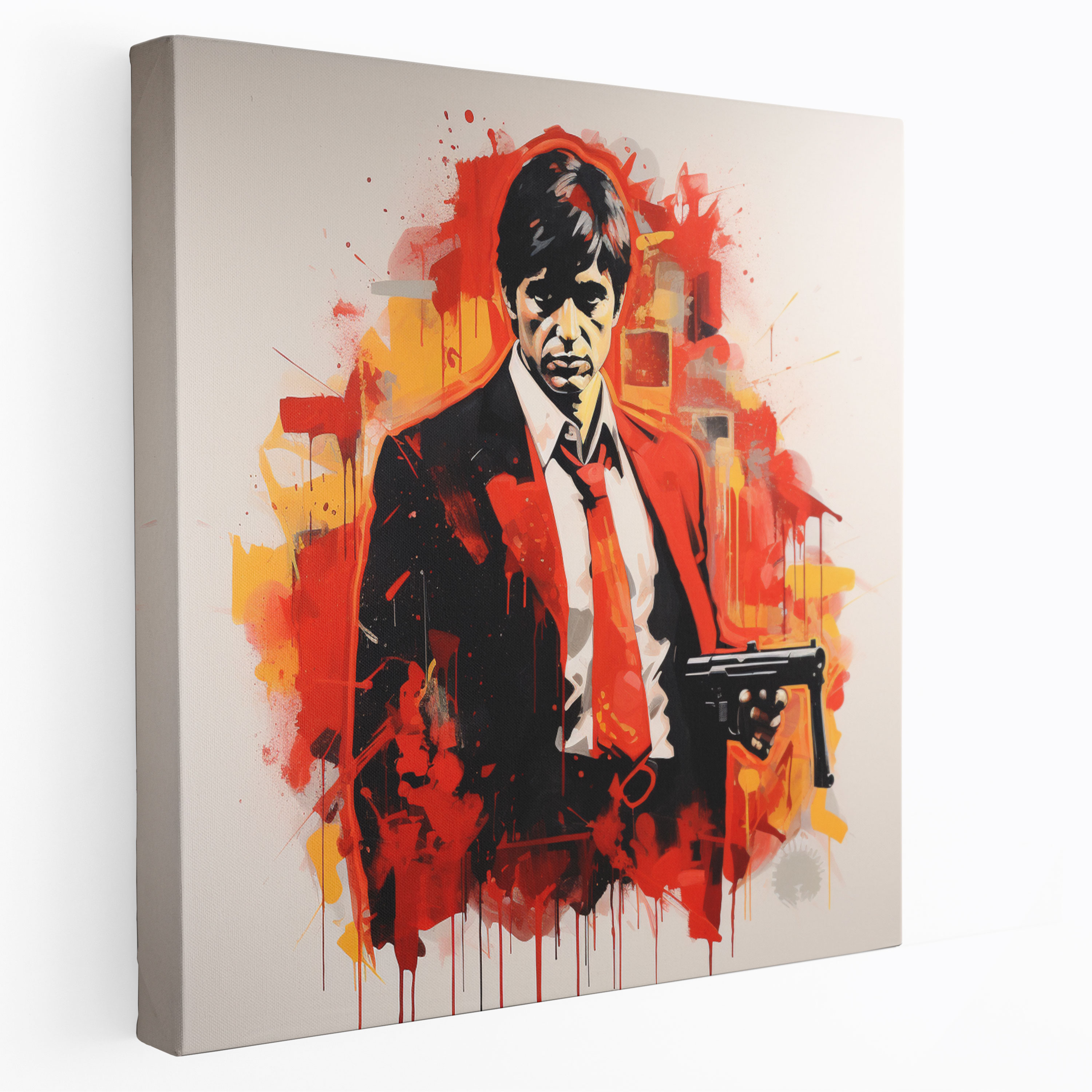 Scarface Wall Art: Montage Of Loyalty And Betrayal - Scarface, Movie Montage, Loyalty, Scarface