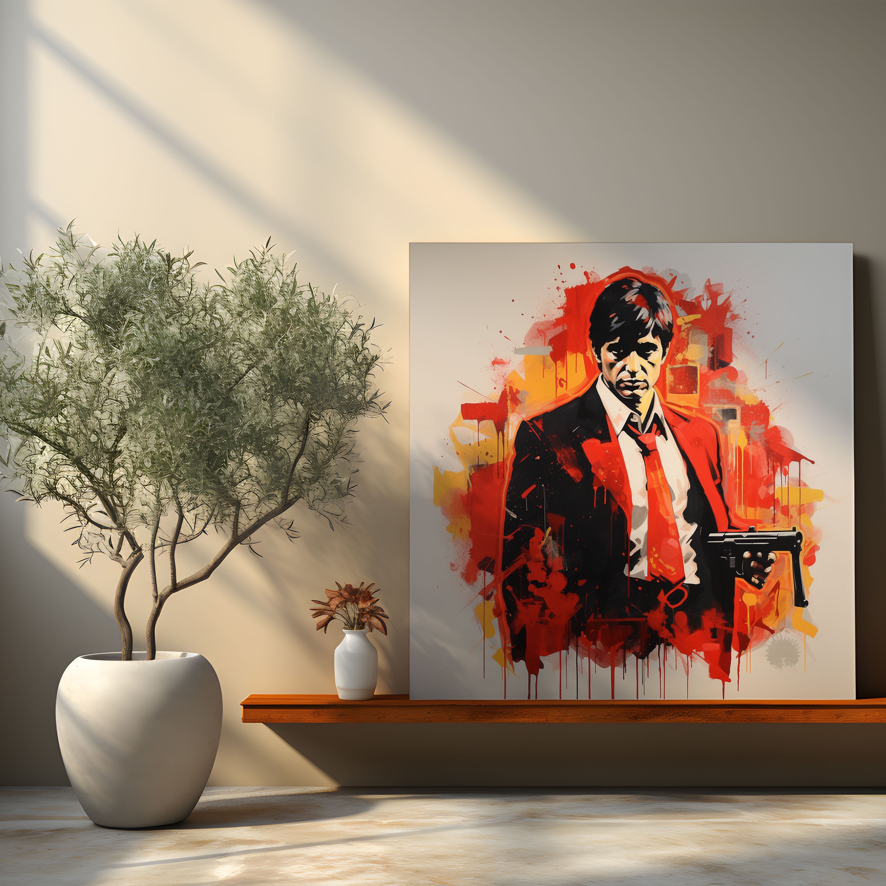 Scarface Wall Art: Montage Of Loyalty And Betrayal - Scarface, Movie Montage, Loyalty, Scarface
