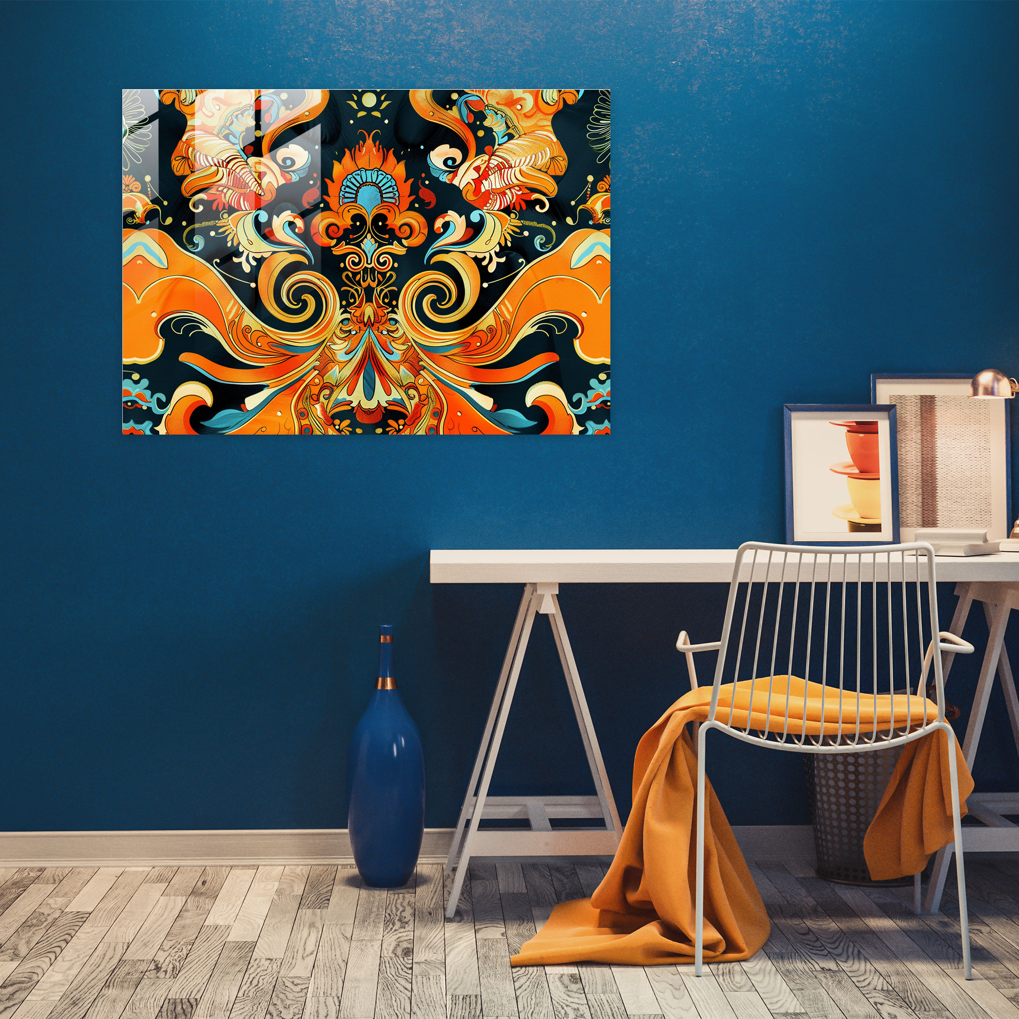 Salvador Dali Glass Print - Abstract Patterns - Salvador Dali, Salvador Dali, Glass Print, Modern Art