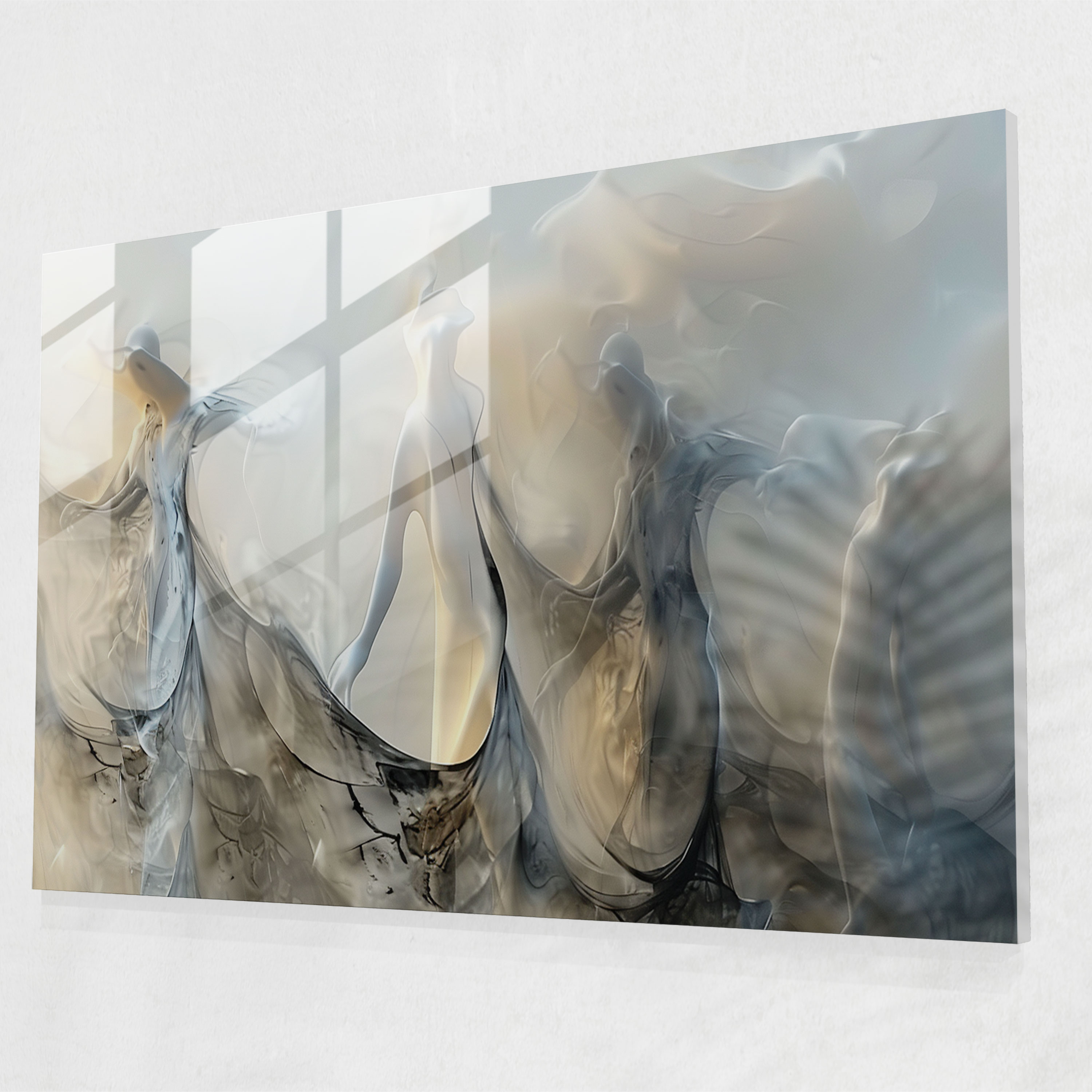 Salvador Dali Modern Art - Abstract Figures - Salvador Dali, Salvador Dali, Home Decoration, Modern Art