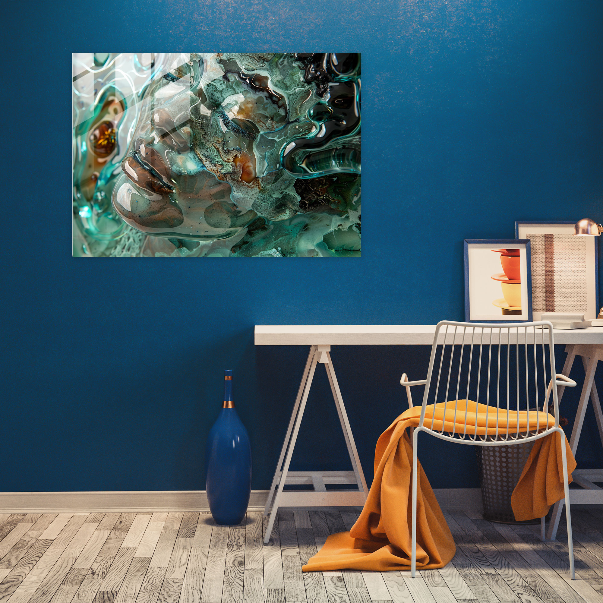Salvador Dali Dream Sequence Glass Art - Salvador Dali, Dream Sequence, Home Decoration, Glass Art
