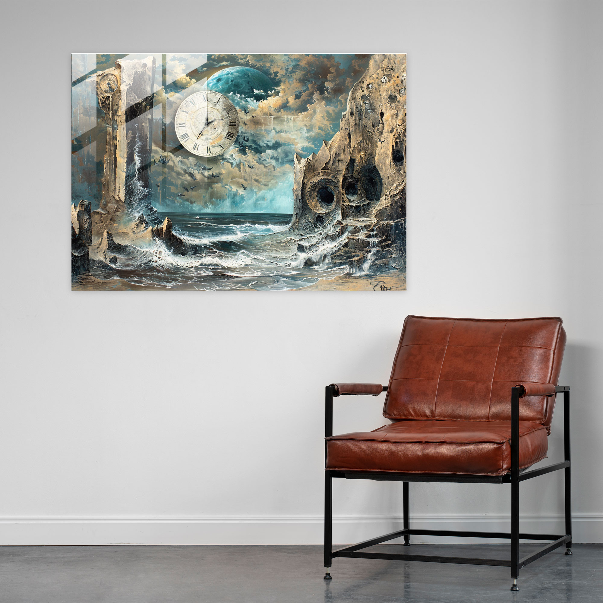 Salvador Dali Glass Print Wall Art - Salvador Dali, Wall Decoration, Salvador Dali, Surreal Art