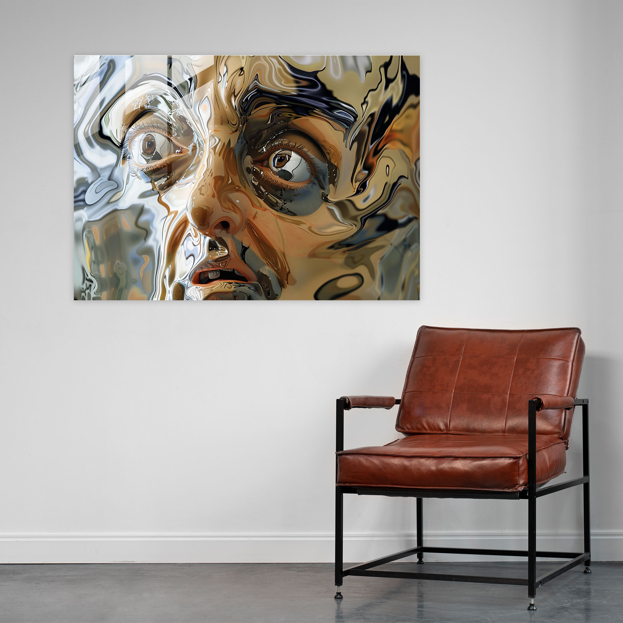 Distorted Salvador Dali Glass Art - Salvador Dali, Wall Decoration, Salvador Dali, Surreal Art