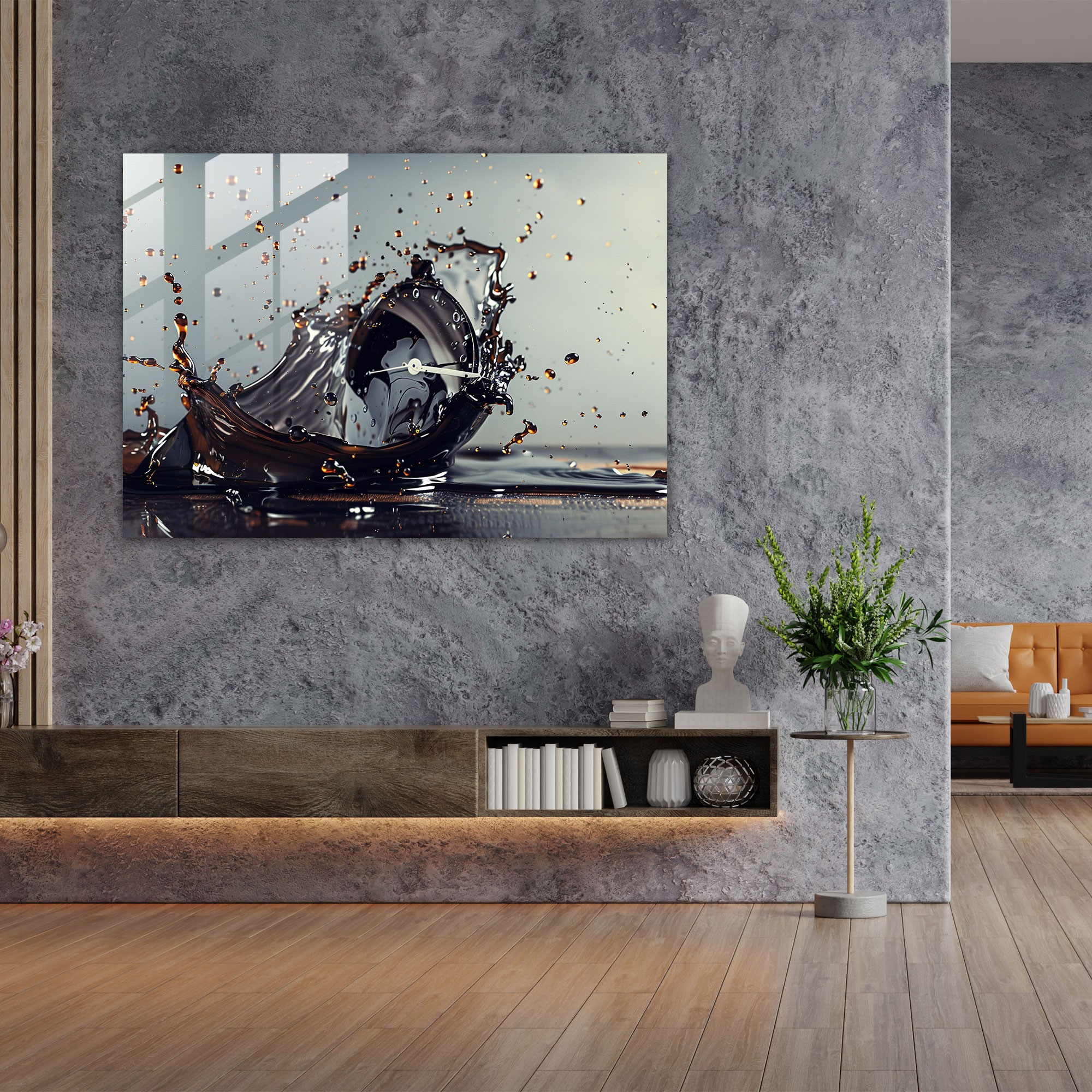 Salvador Dali Melting Clock Glass Print - Salvador Dali, Wall Decoration, Glass Print, Salvador Dali