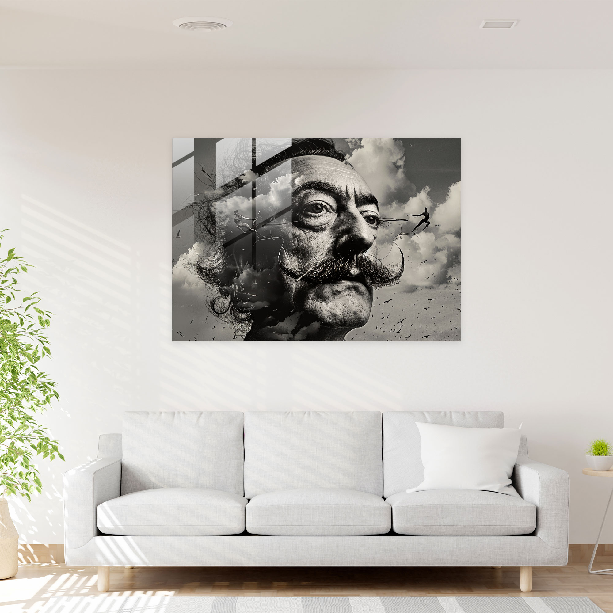 Salvador Dali Surreal Self-Portrait Wall Decoration - Salvador Dali, Surrealism, Self-Portrait, Wall Decoration