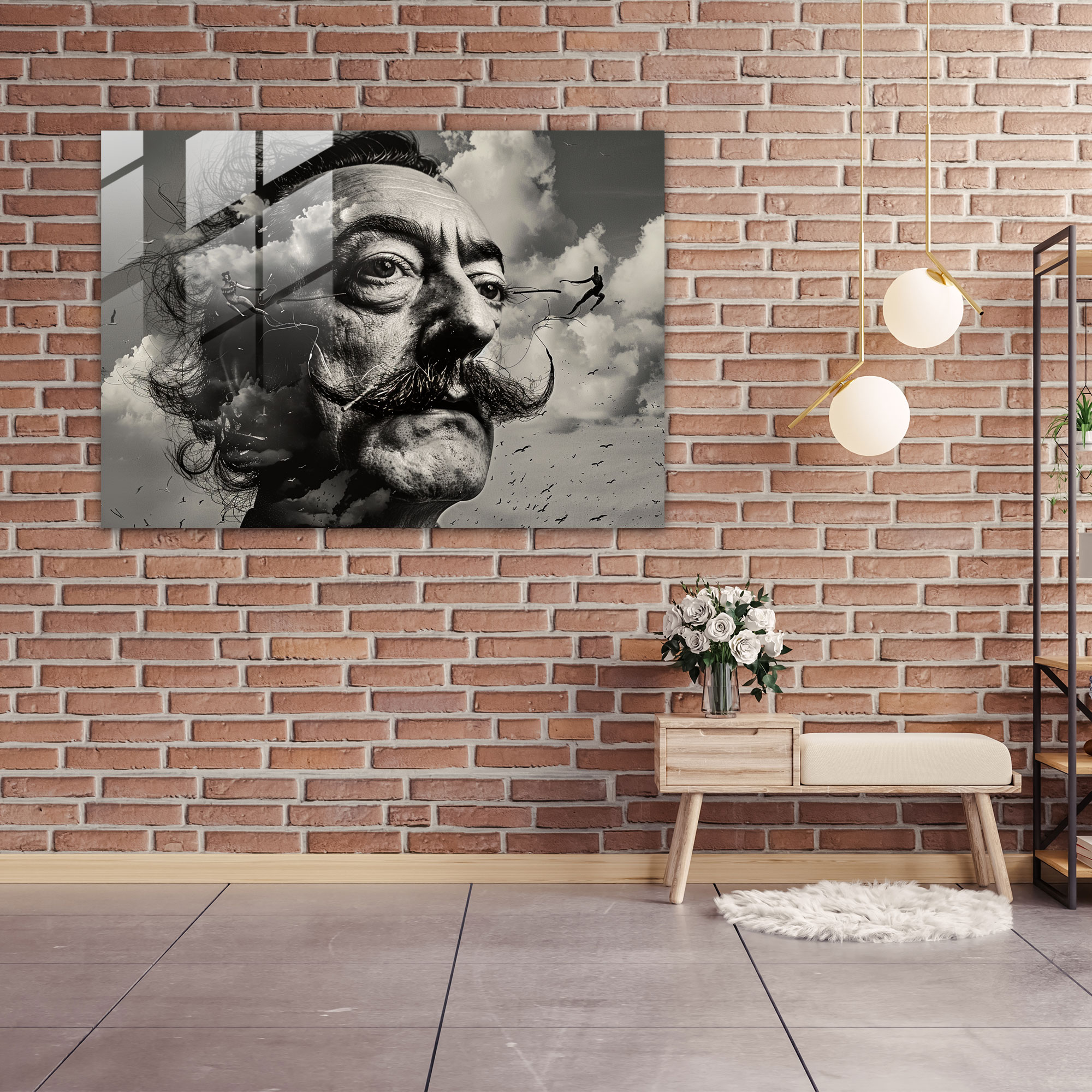 Salvador Dali Surreal Self-Portrait Wall Decoration - Salvador Dali, Surrealism, Self-Portrait, Wall Decoration