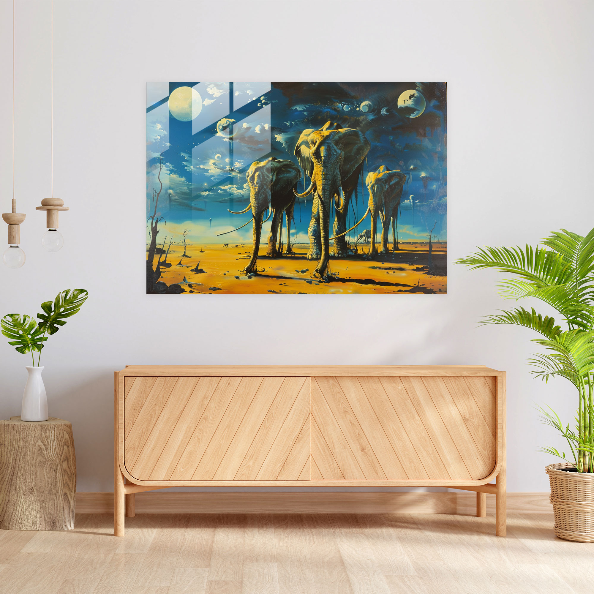 Salvador Dali Elephants With Long Legs Home Decoration - Salvador Dali, Modern Art, Home Decoration, Salvador Dali