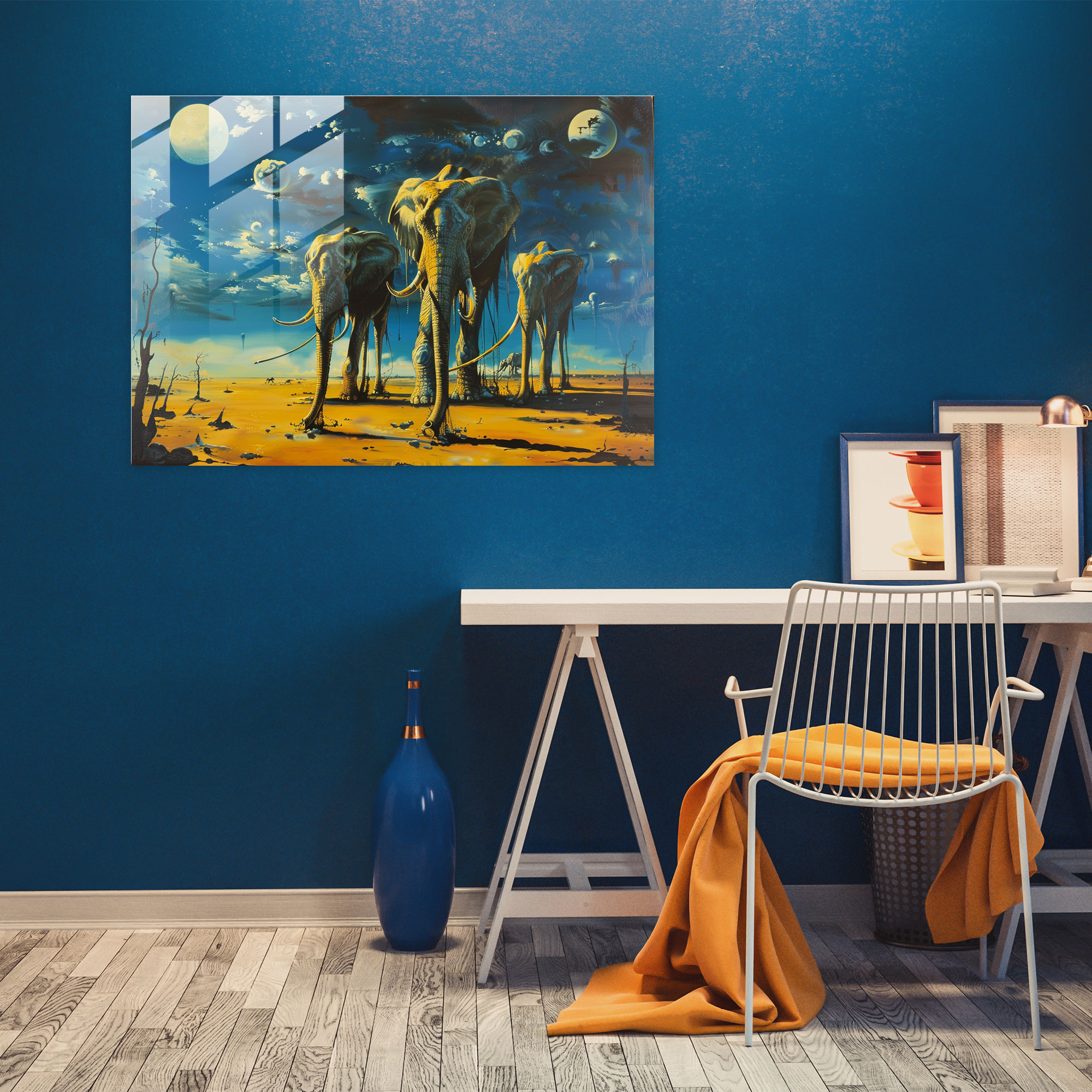 Salvador Dali Elephants With Long Legs Home Decoration - Salvador Dali, Modern Art, Home Decoration, Salvador Dali