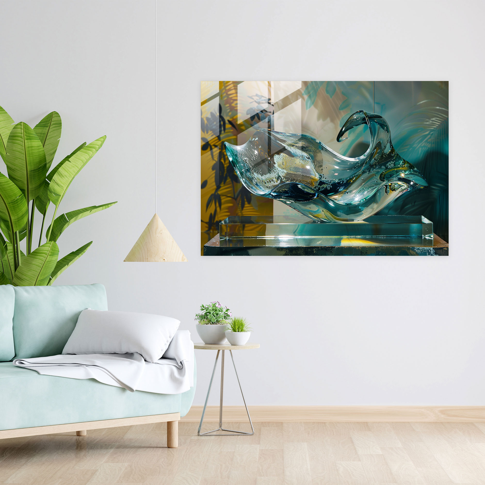 Salvador Dali Dream Sequence Glass Art - Salvador Dali, Glass Art, Modern Art, Wall Decoration