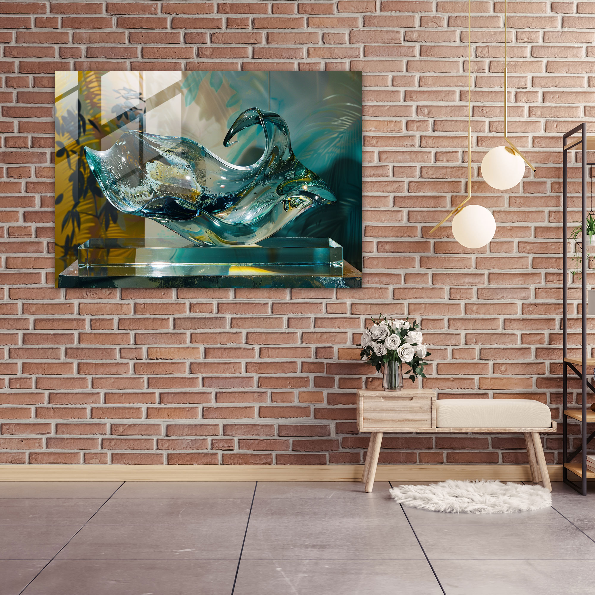 Salvador Dali Dream Sequence Glass Art - Salvador Dali, Glass Art, Modern Art, Wall Decoration